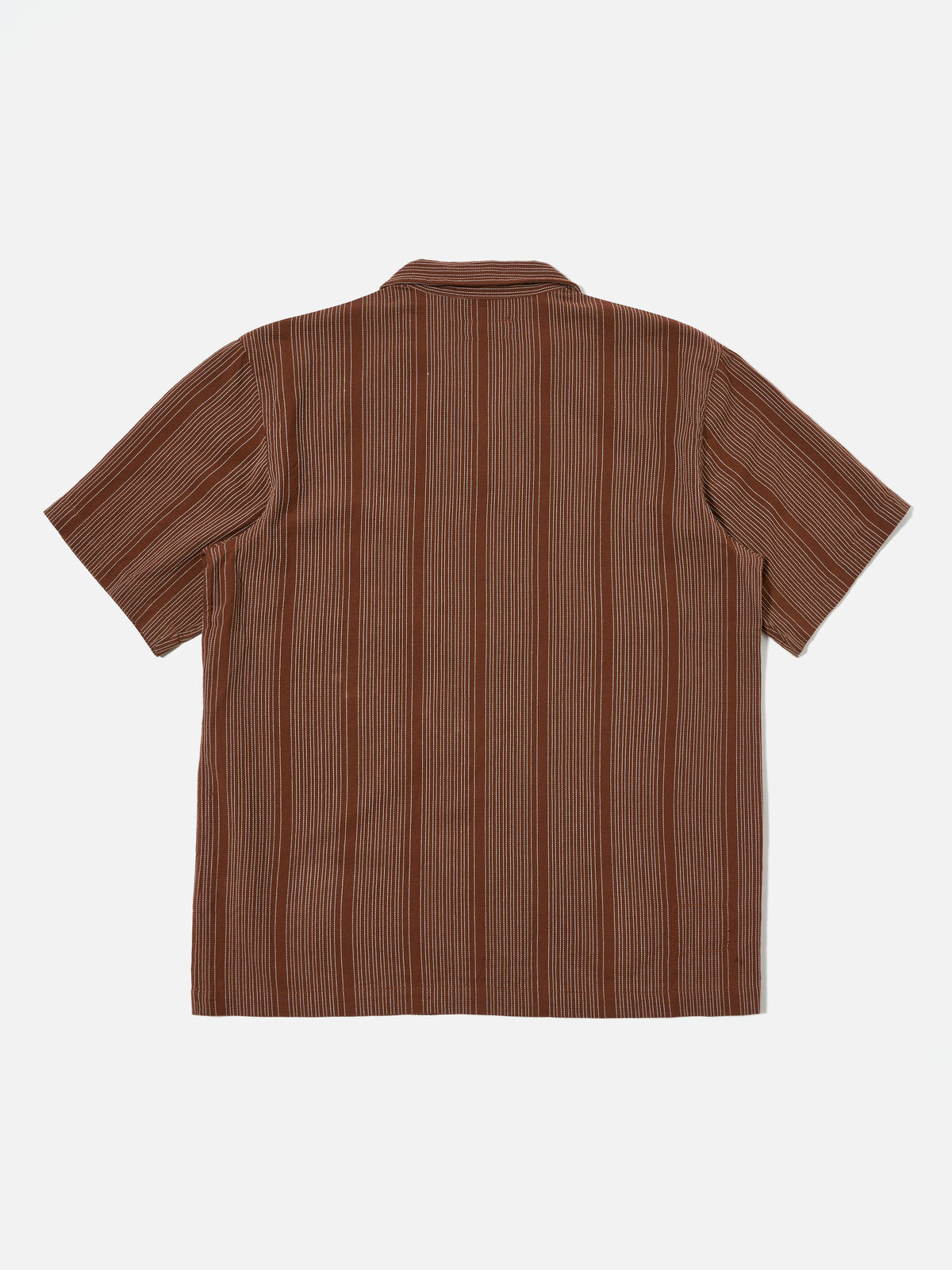 Brown Kantha Stripe Sal Road Shirt