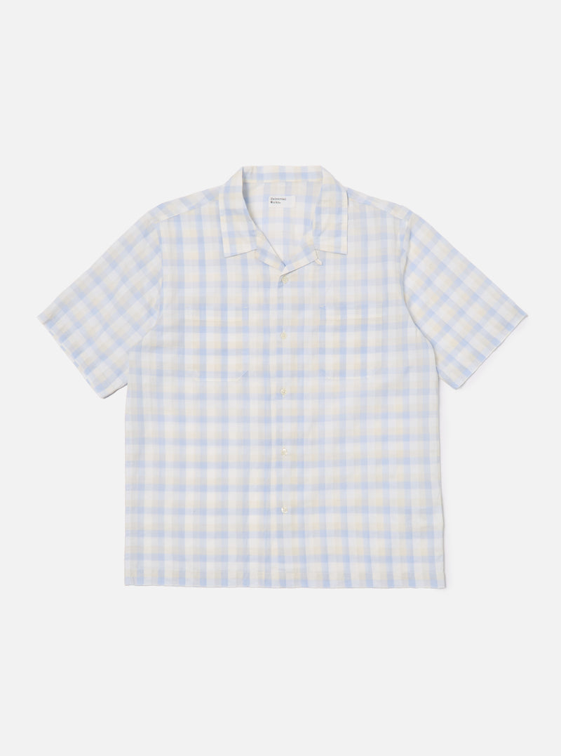 Blue Pastel Check Sal Road Shirt