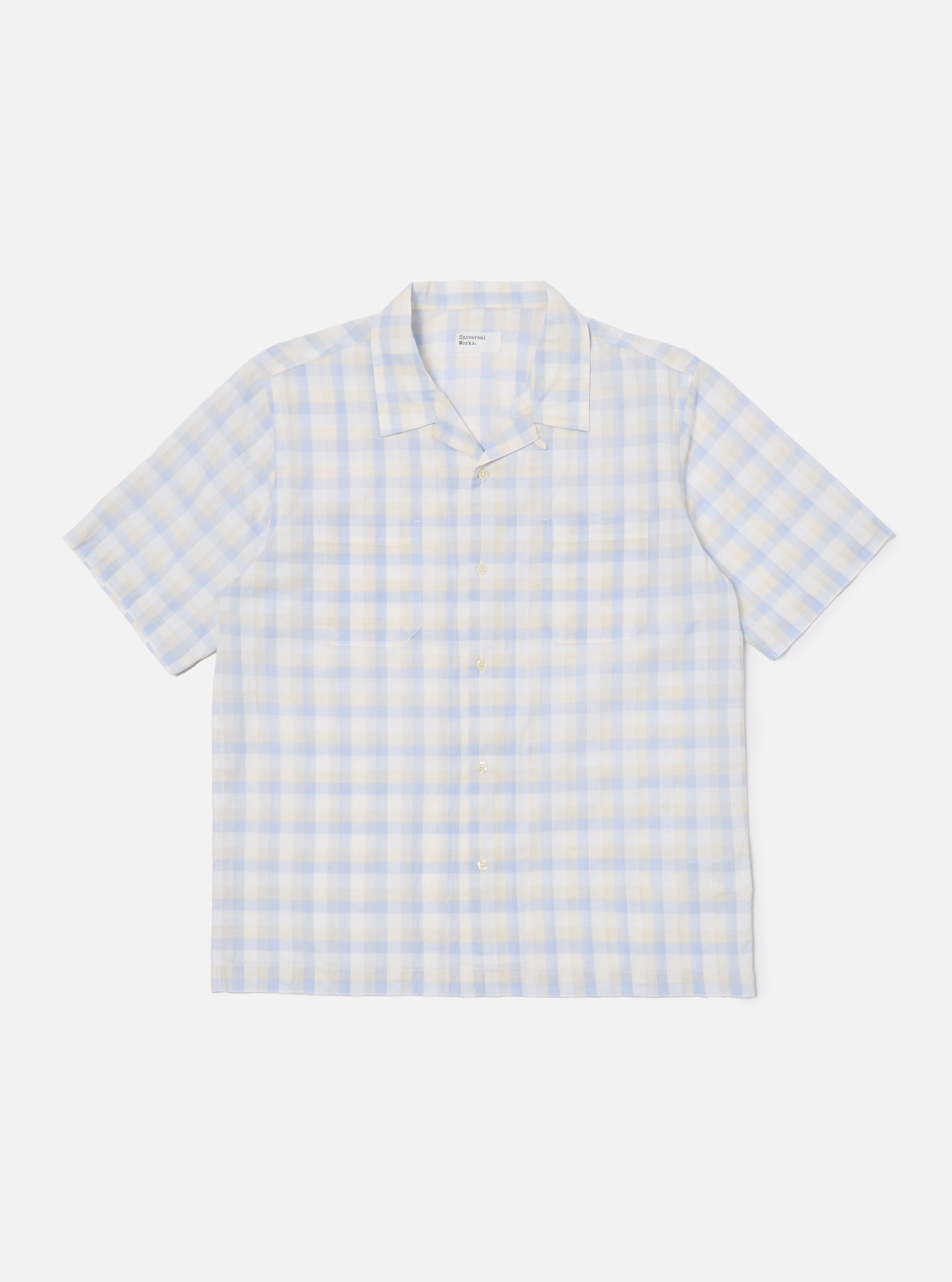 Blue Pastel Check Sal Road Shirt