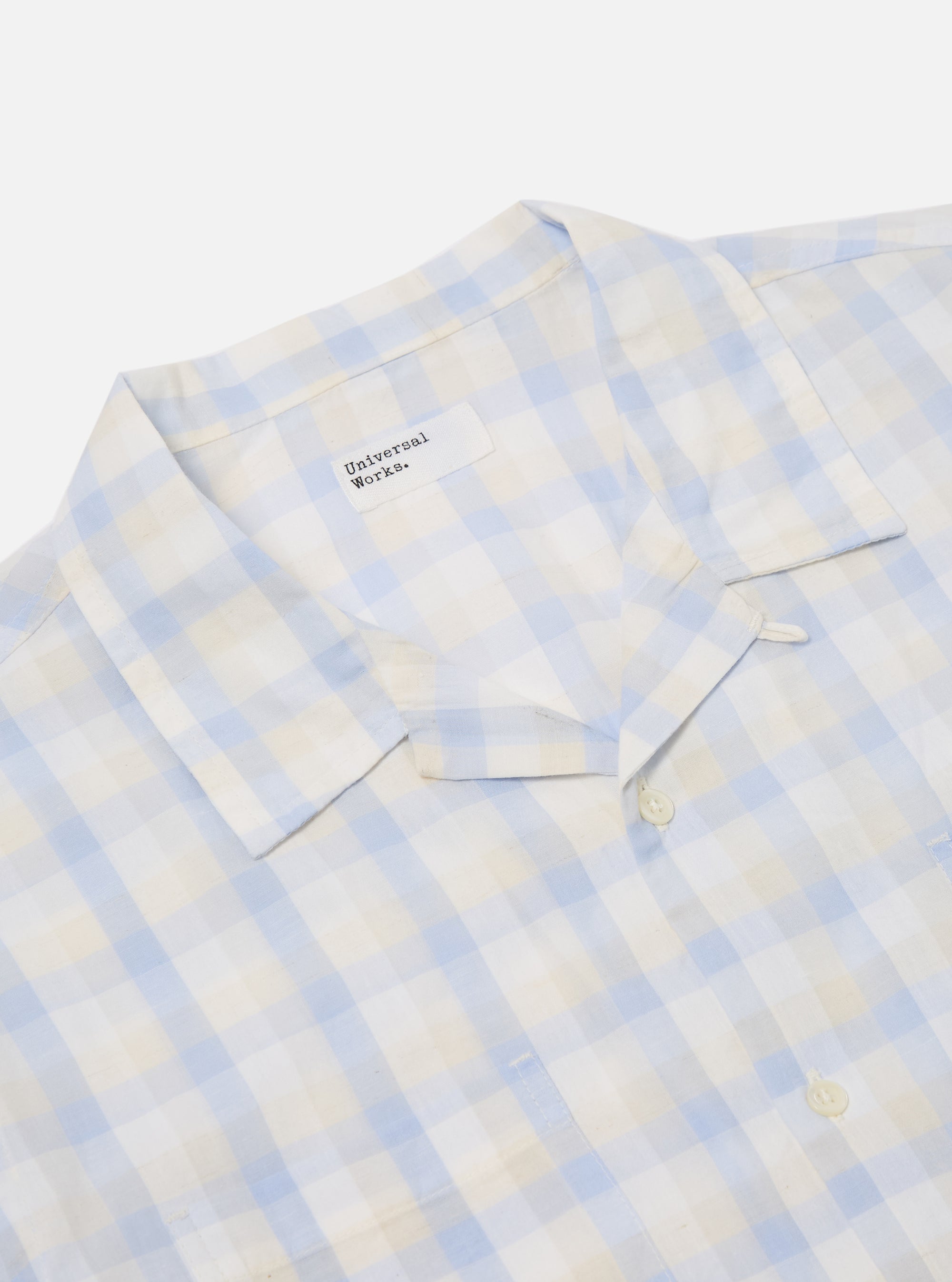 Blue Pastel Check Sal Road Shirt