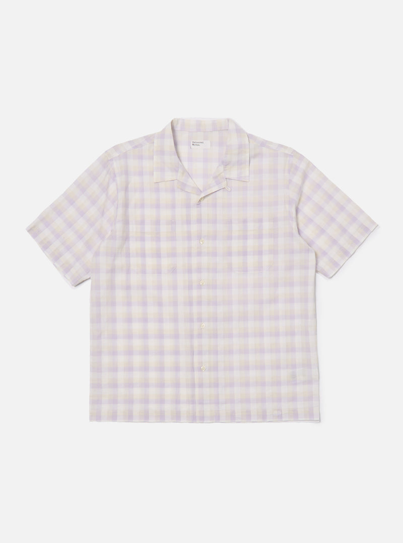 Lilac Pastel Check Sal Road Shirt
