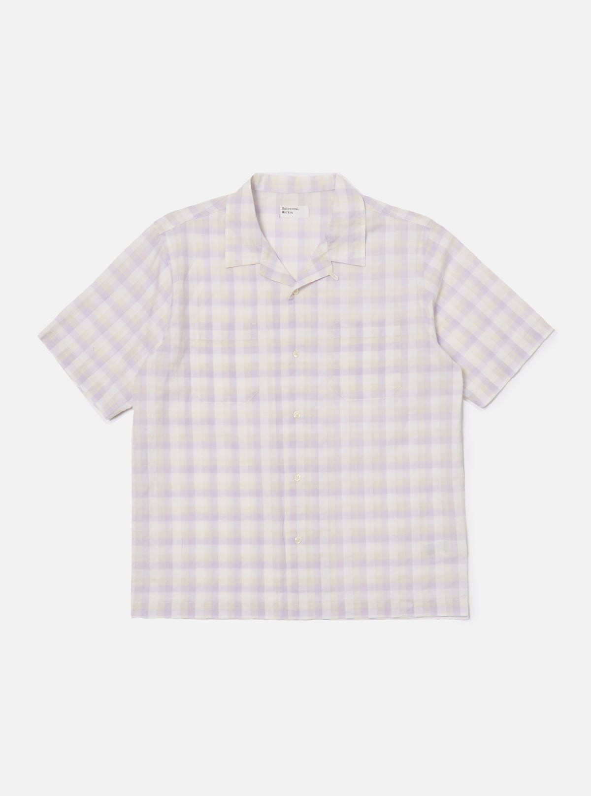 Lilac Pastel Check Sal Road Shirt