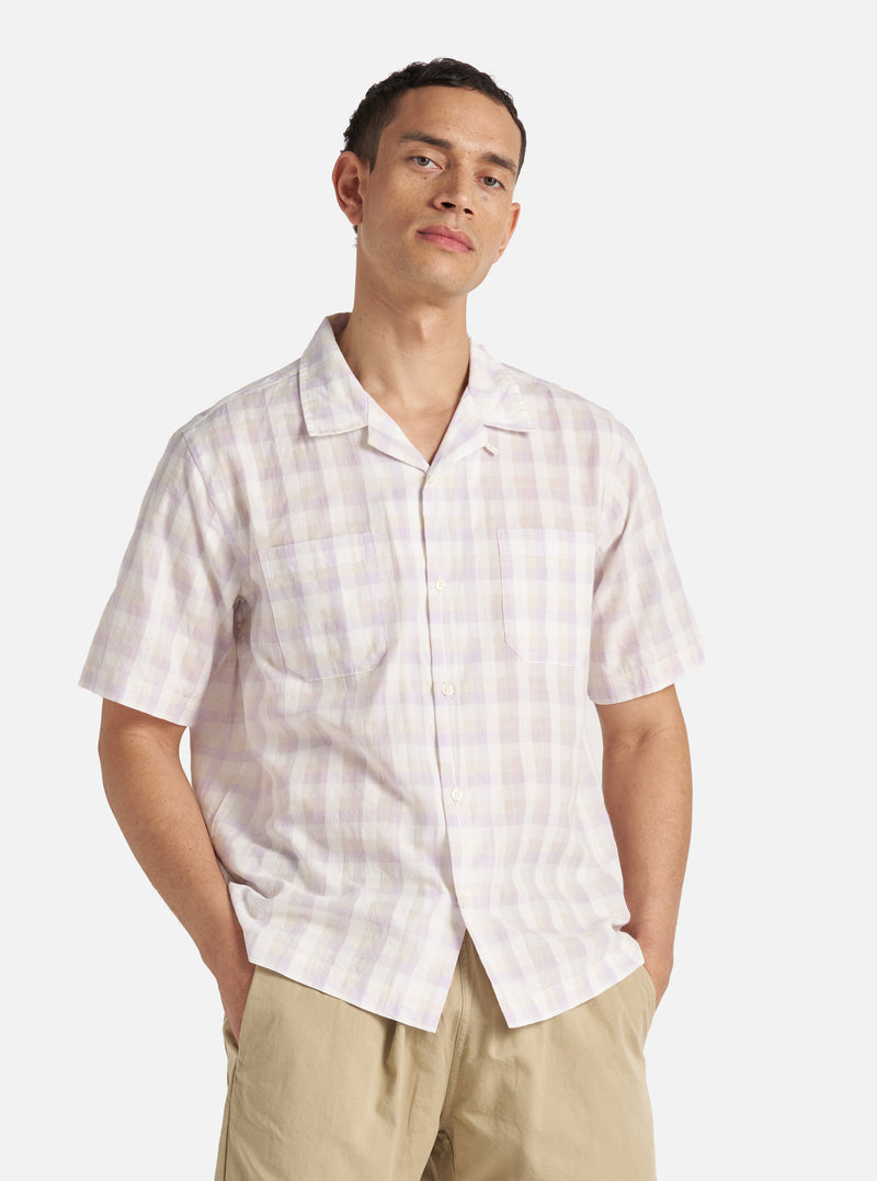 Lilac Pastel Check Sal Road Shirt