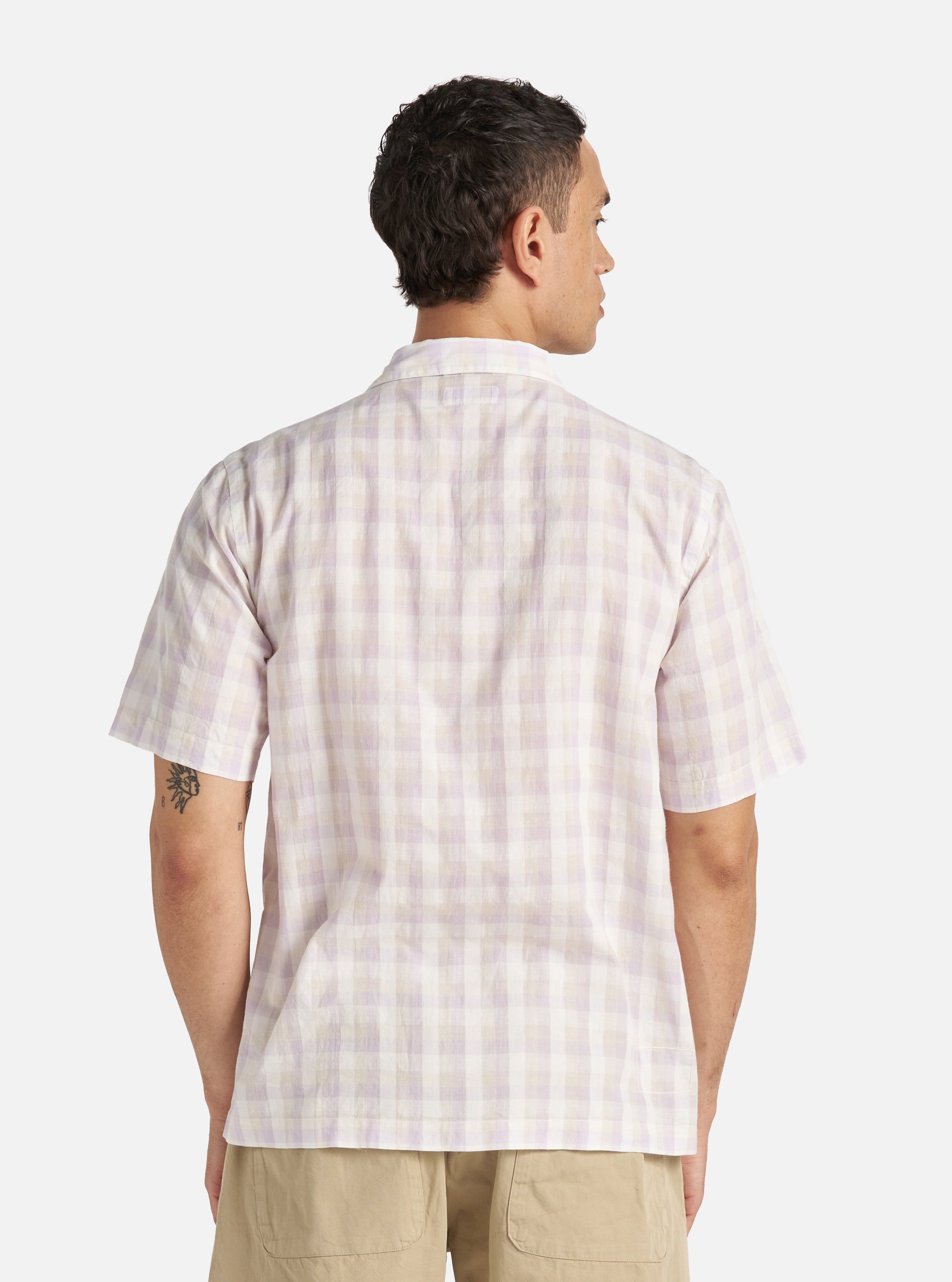 Lilac Pastel Check Sal Road Shirt