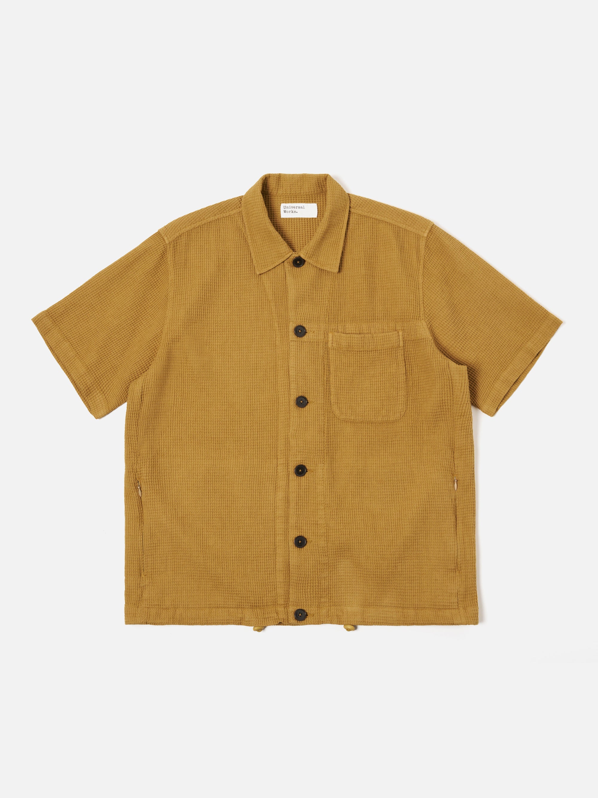 Camel Japanese Waffle Tech Overshirt