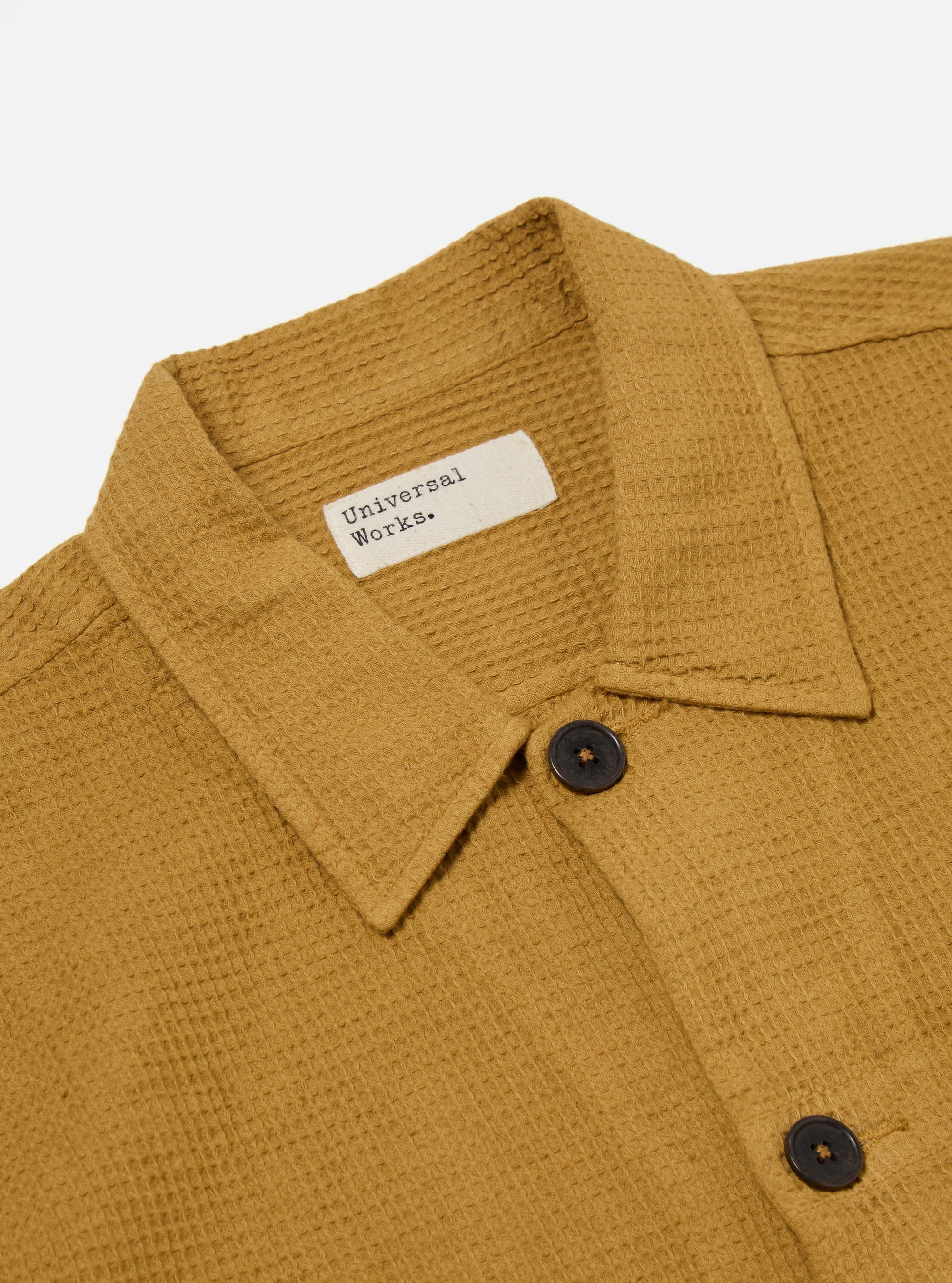 Camel Japanese Waffle Tech Overshirt