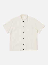 Ecru Japanese Waffle Tech Overshirt