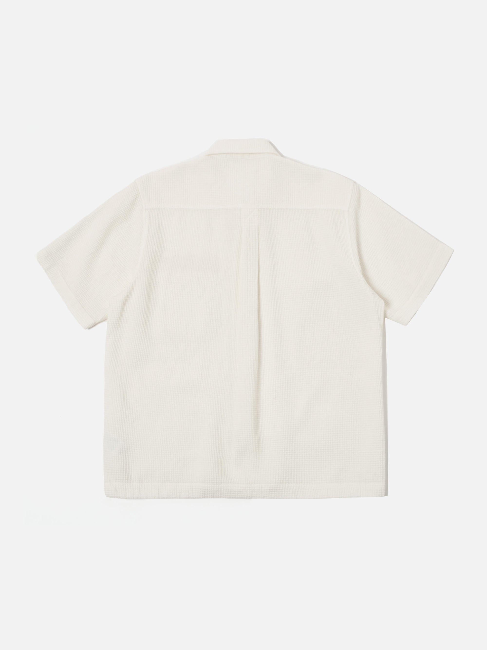 Ecru Japanese Waffle Tech Overshirt