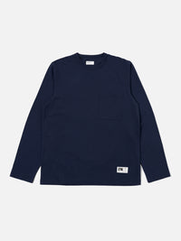 Navy Single Jersey L/S Tee
