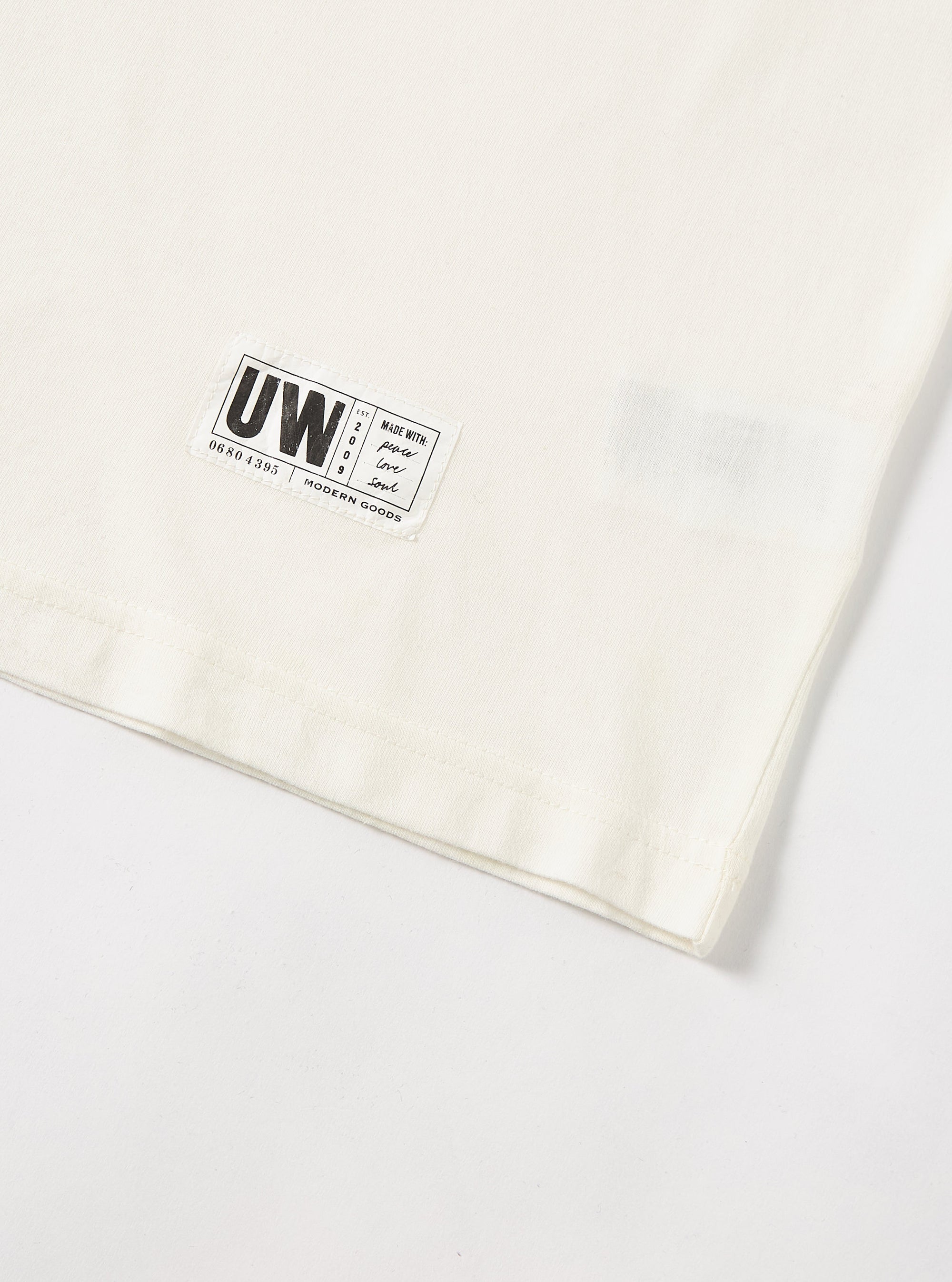 Ecru Single Jersey Loose Tee
