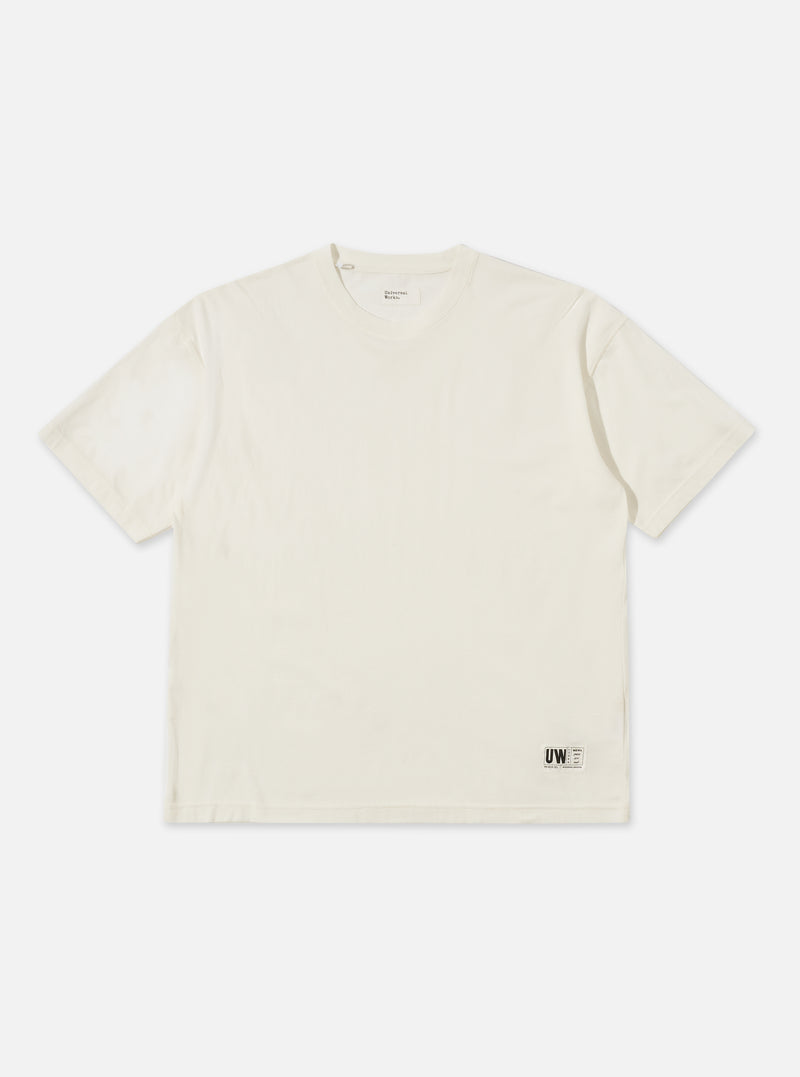 Ecru Single Jersey Loose Tee