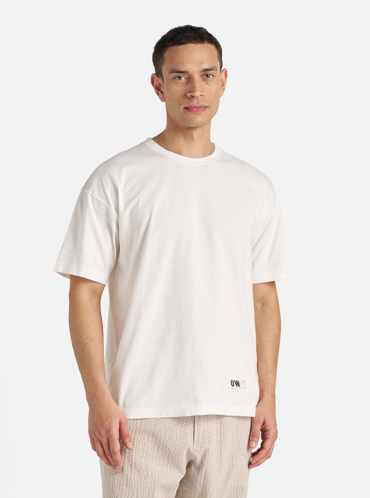 Ecru Single Jersey Loose Tee