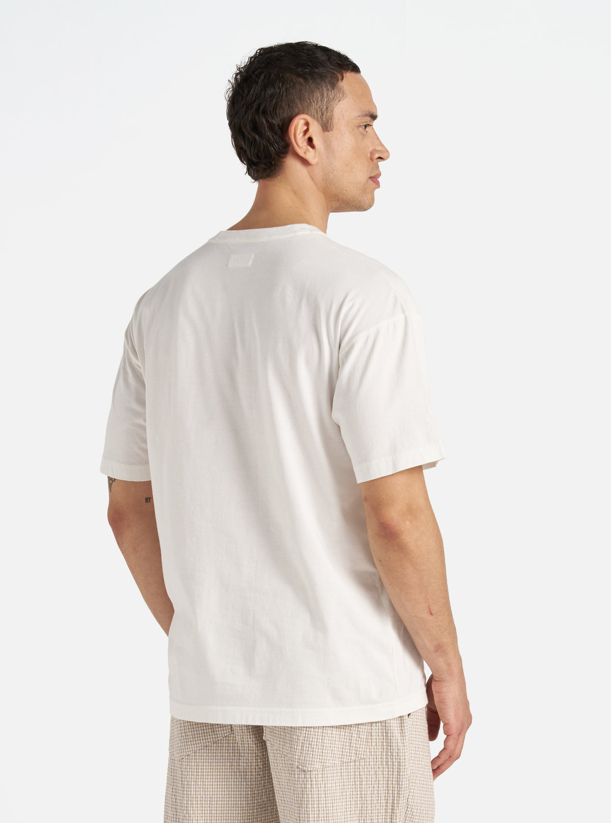 Ecru Single Jersey Loose Tee