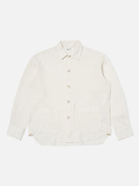 Ecru Japanese Waffle Travail Overshirt