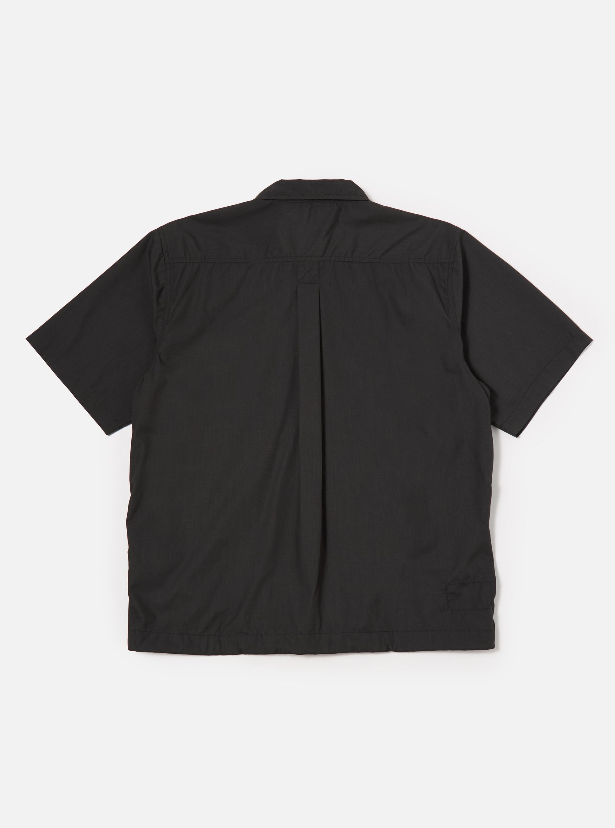 Black Recycled Polytech Tech Overshirt