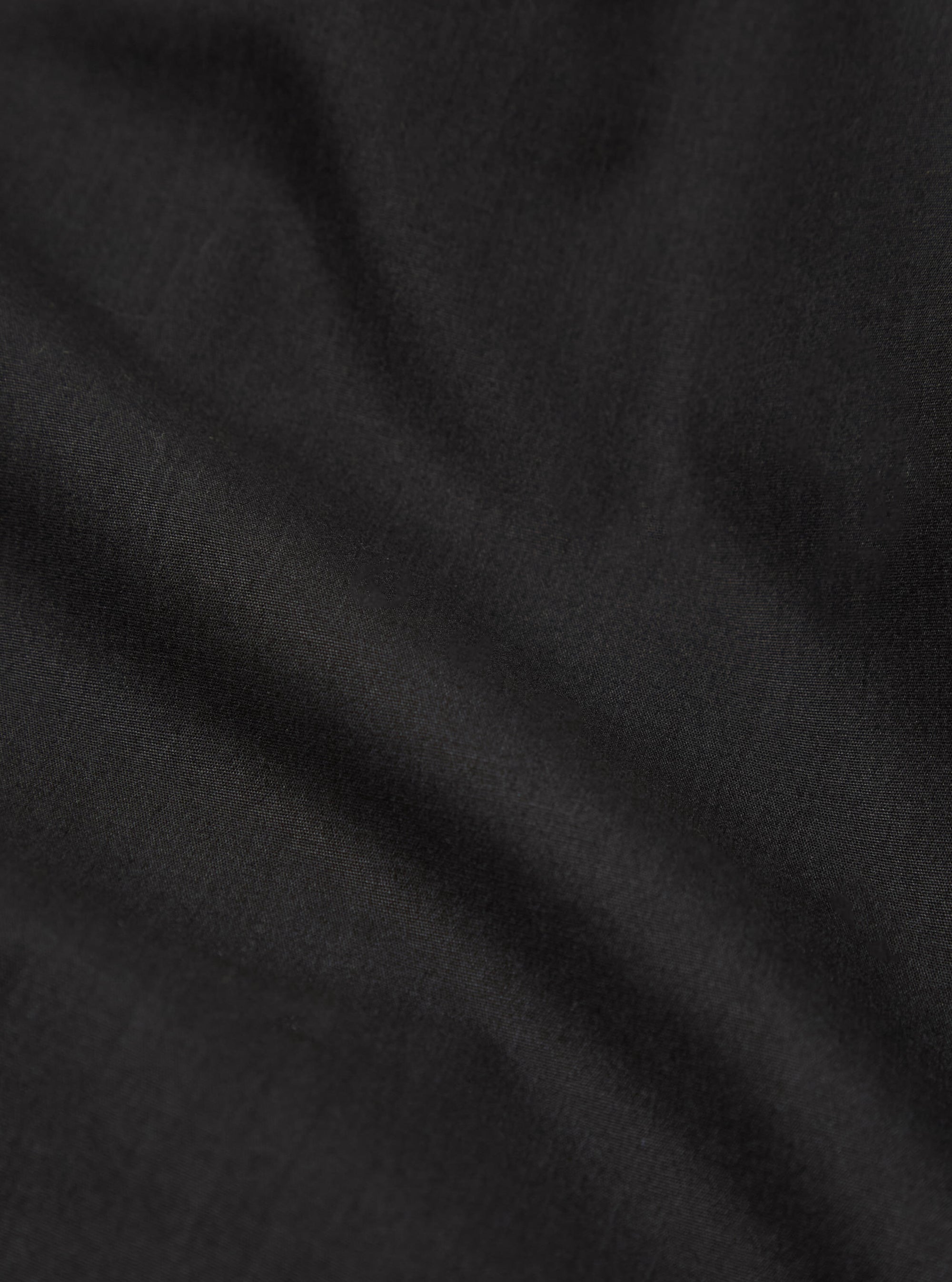 Black Recycled Polytech Tech Overshirt