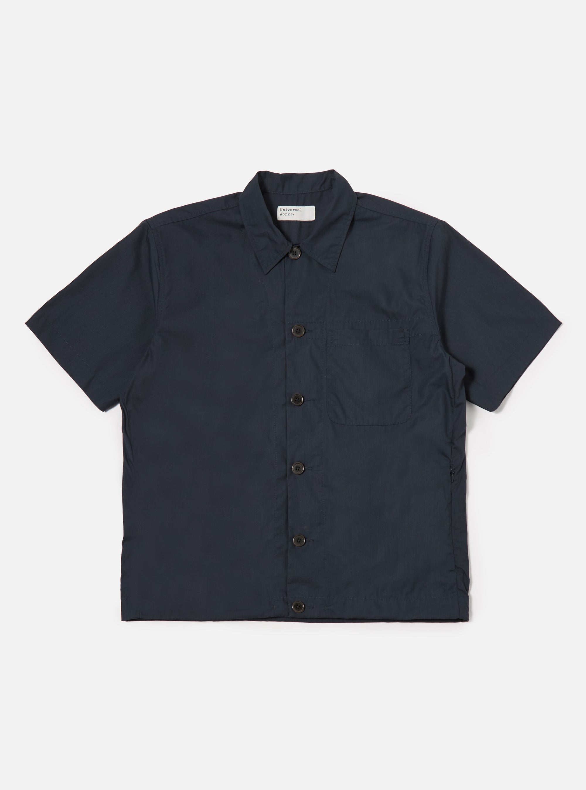 Navy Recycled Polytech Tech Overshirt