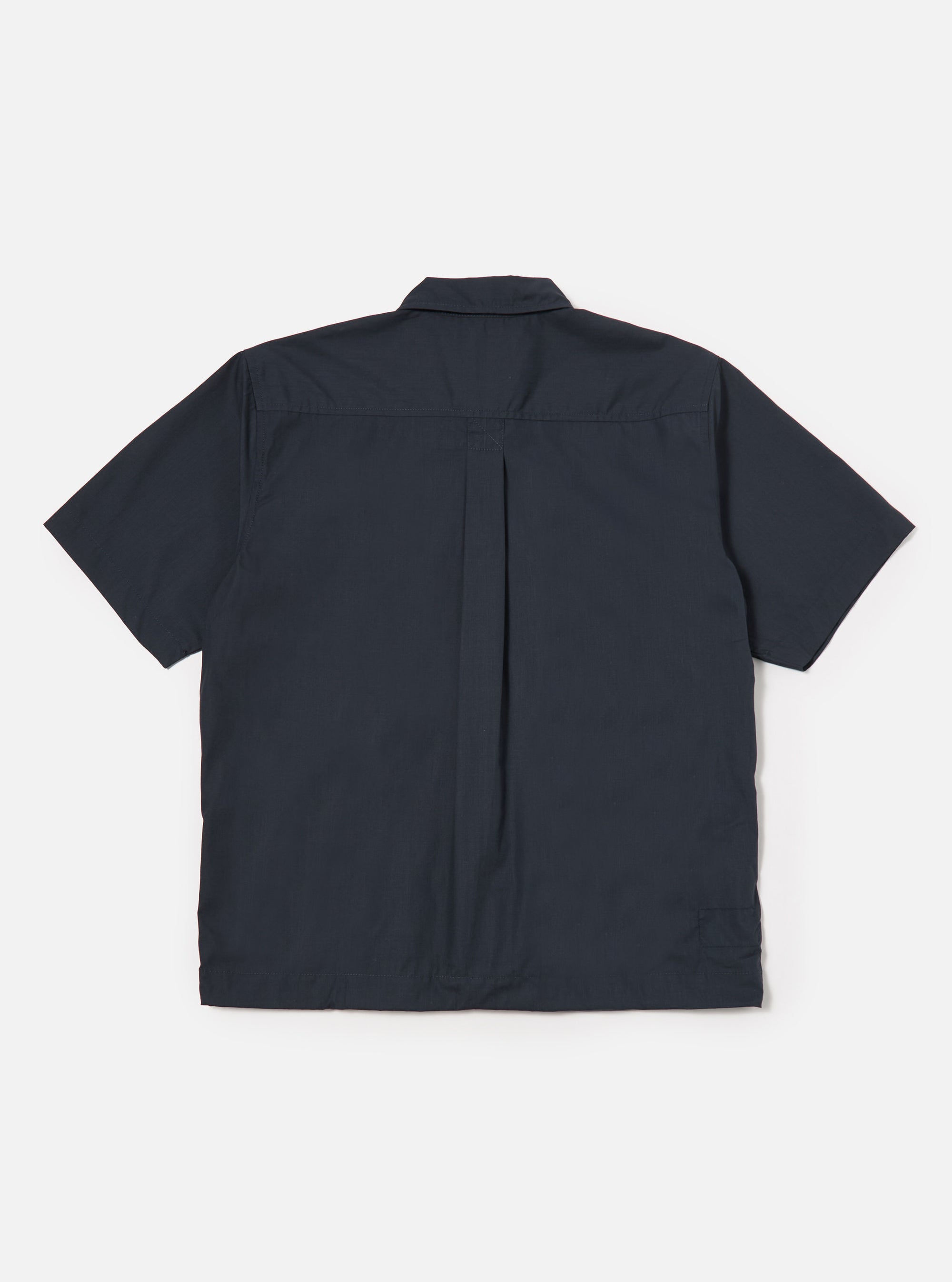 Navy Recycled Polytech Tech Overshirt