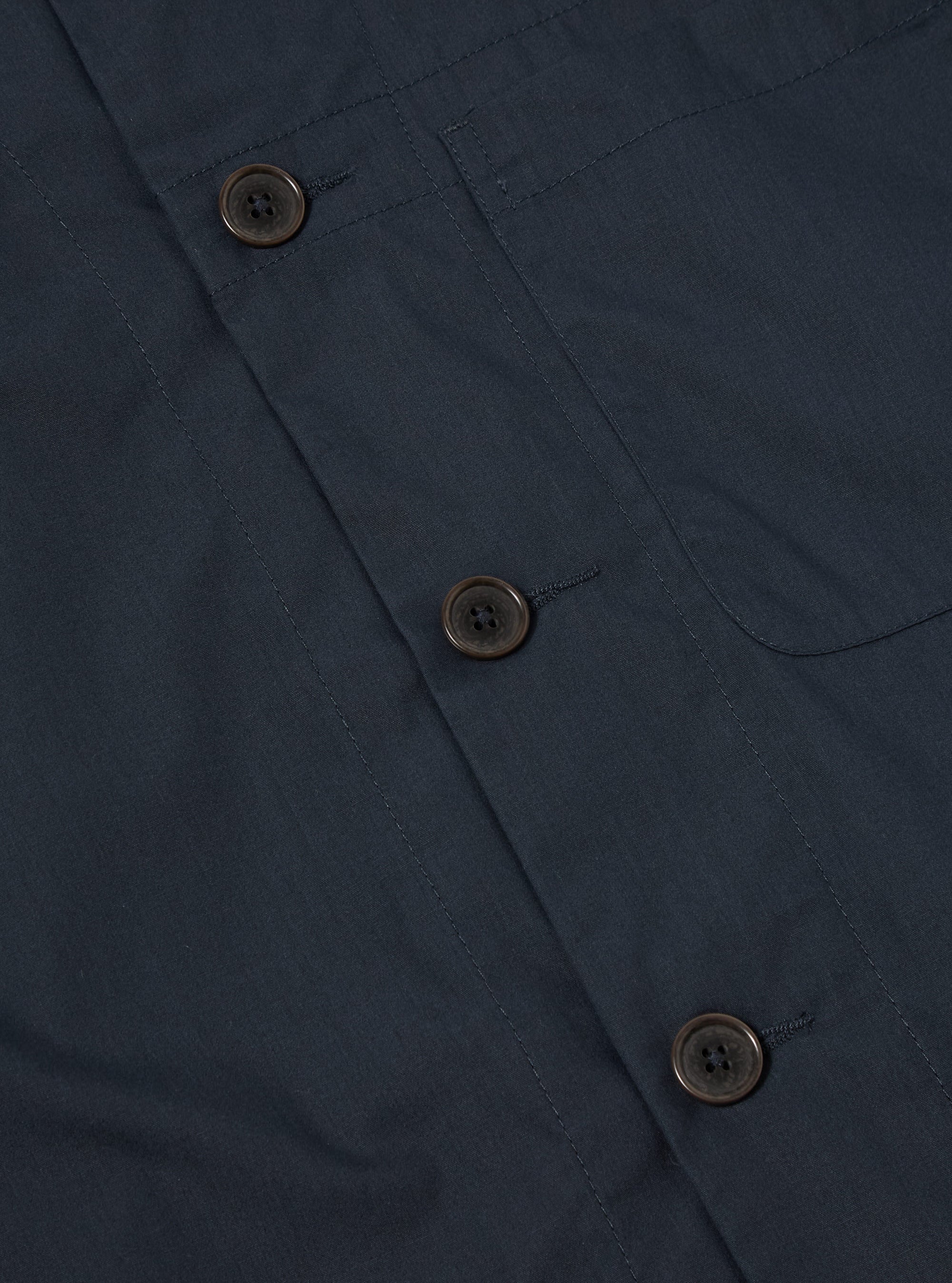 Navy Recycled Polytech Tech Overshirt
