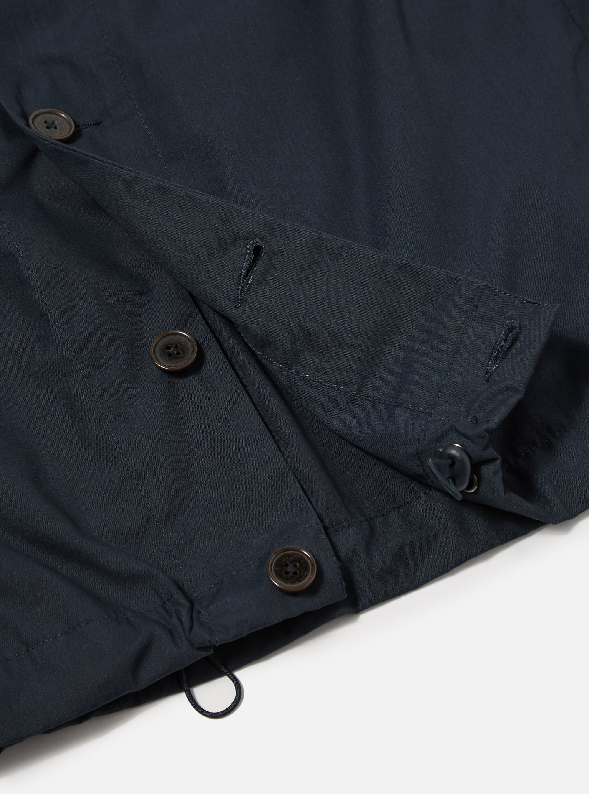 Navy Recycled Polytech Tech Overshirt