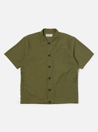Olive Recycled Polytech Tech Overshirt