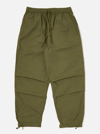 Olive Recycled Polytech Parachute Pant