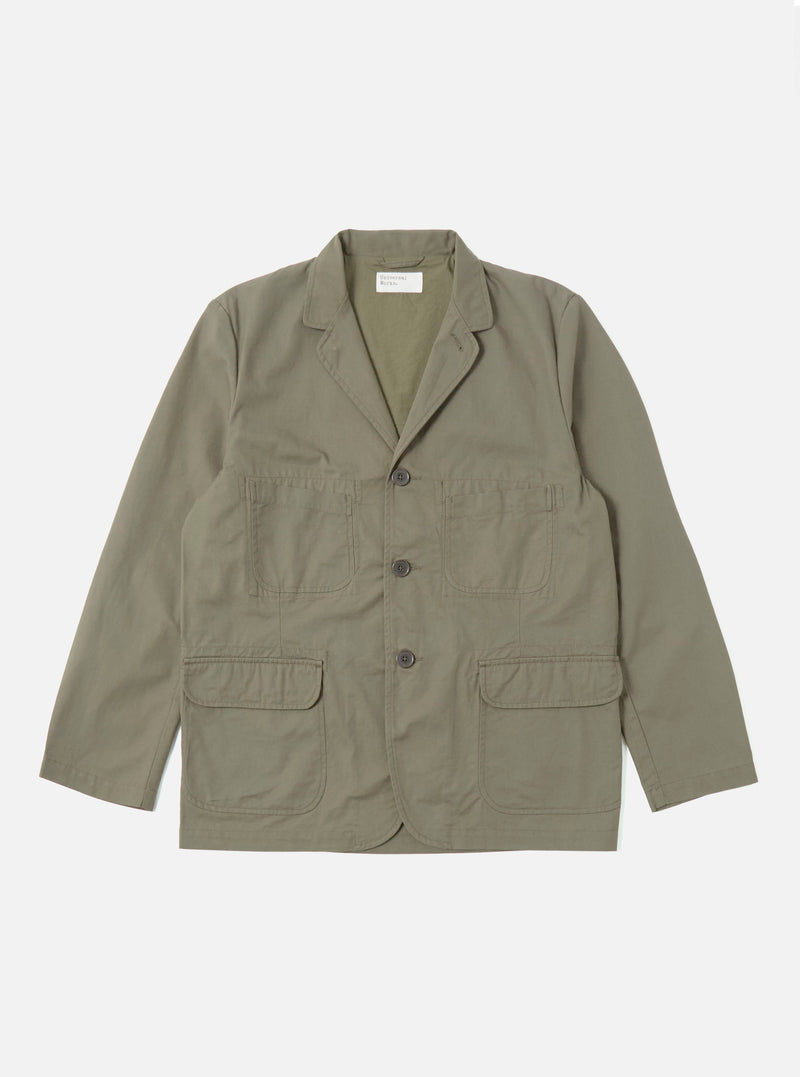 Khaki Diamond Twill Barra Jacket