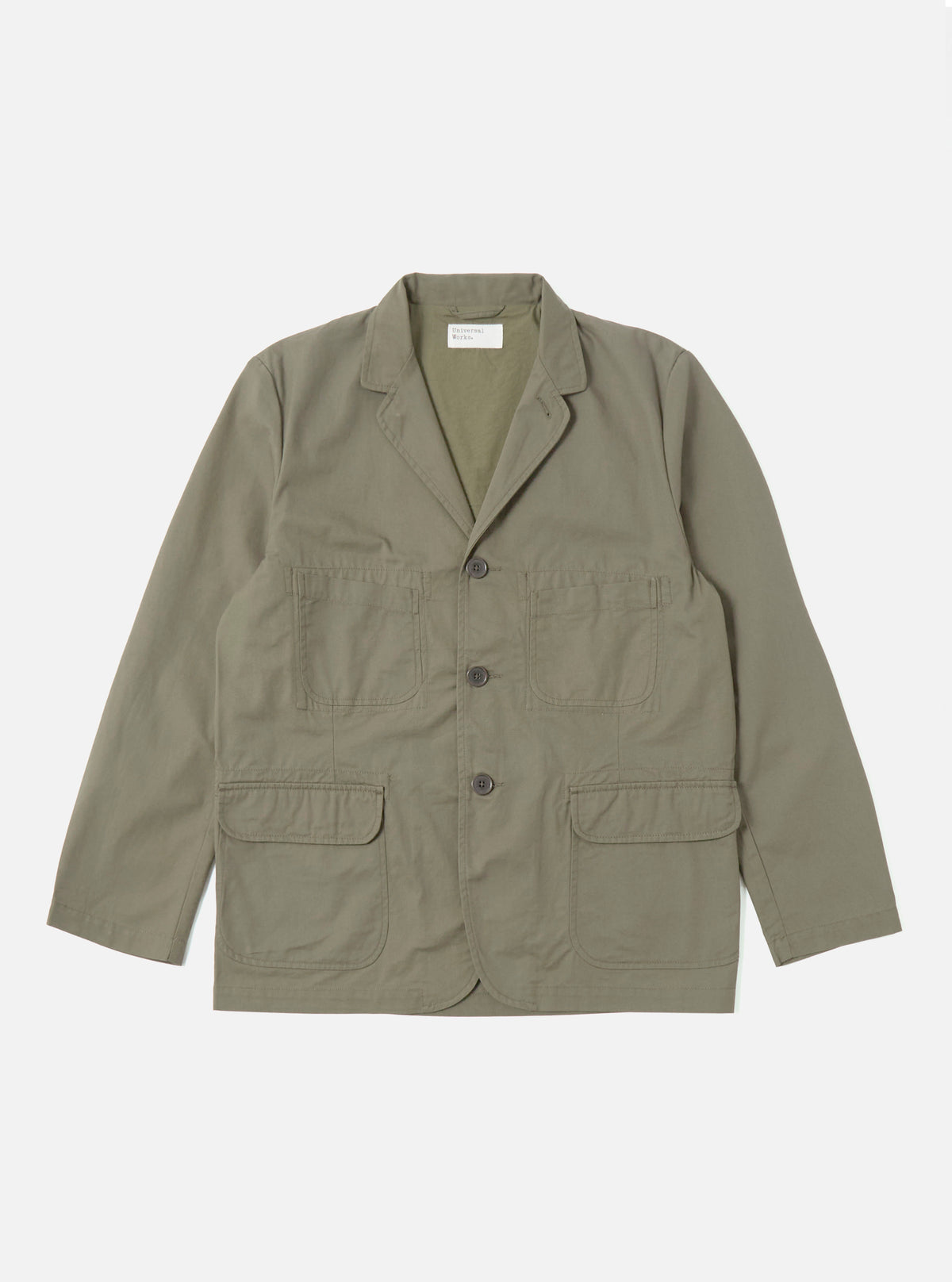 Khaki Diamond Twill Barra Jacket