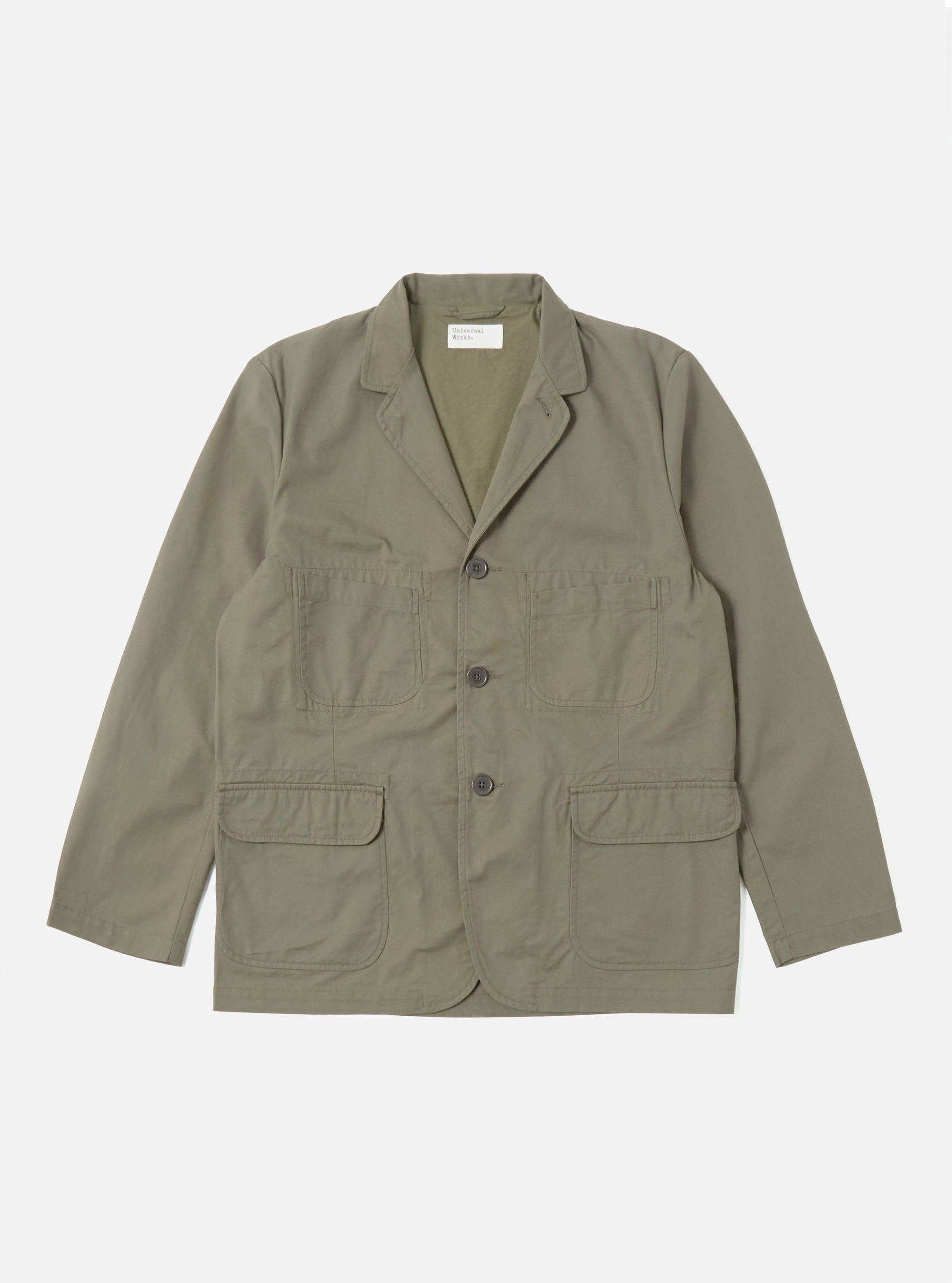 Khaki Diamond Twill Barra Jacket