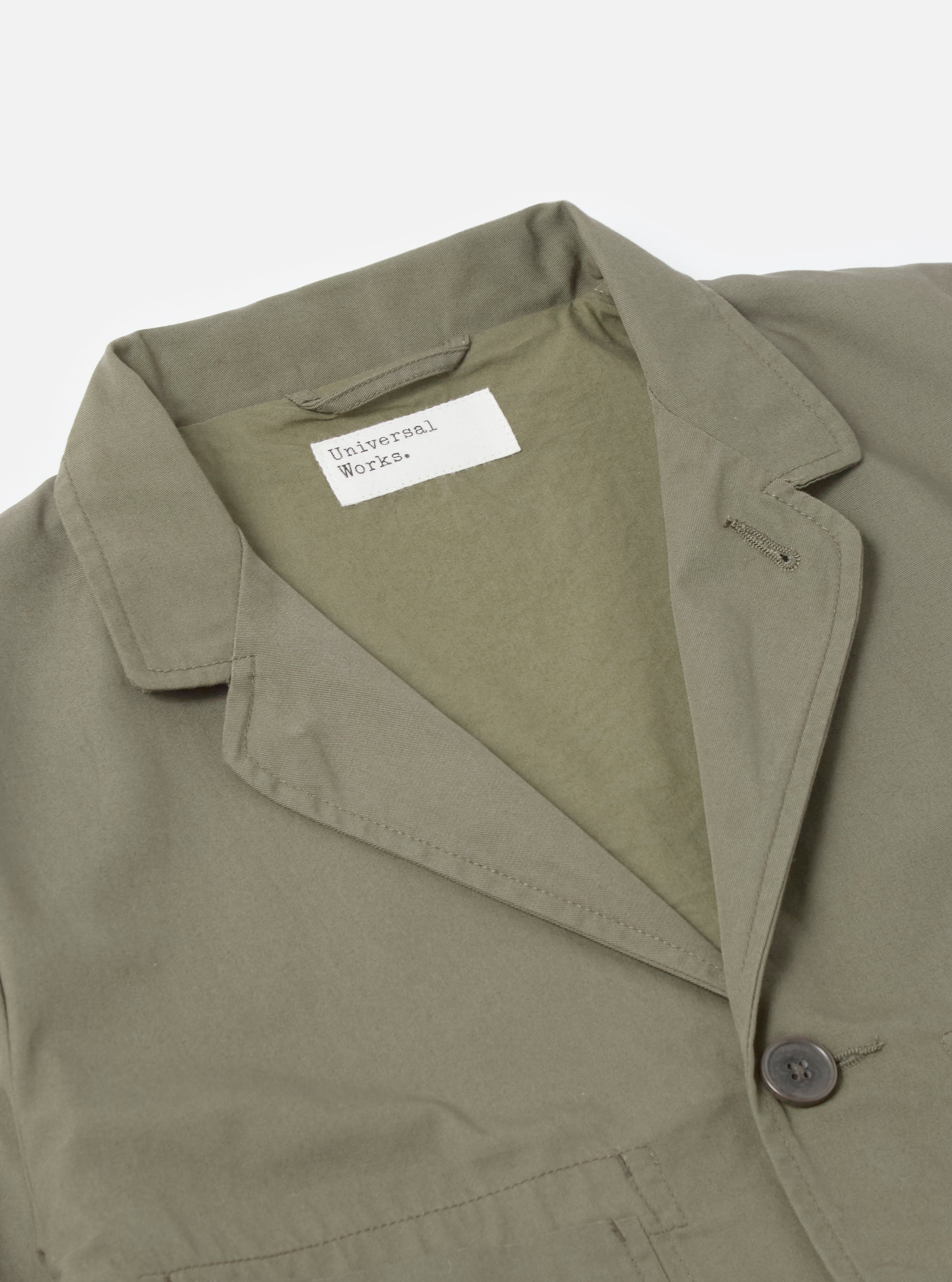 Khaki Diamond Twill Barra Jacket