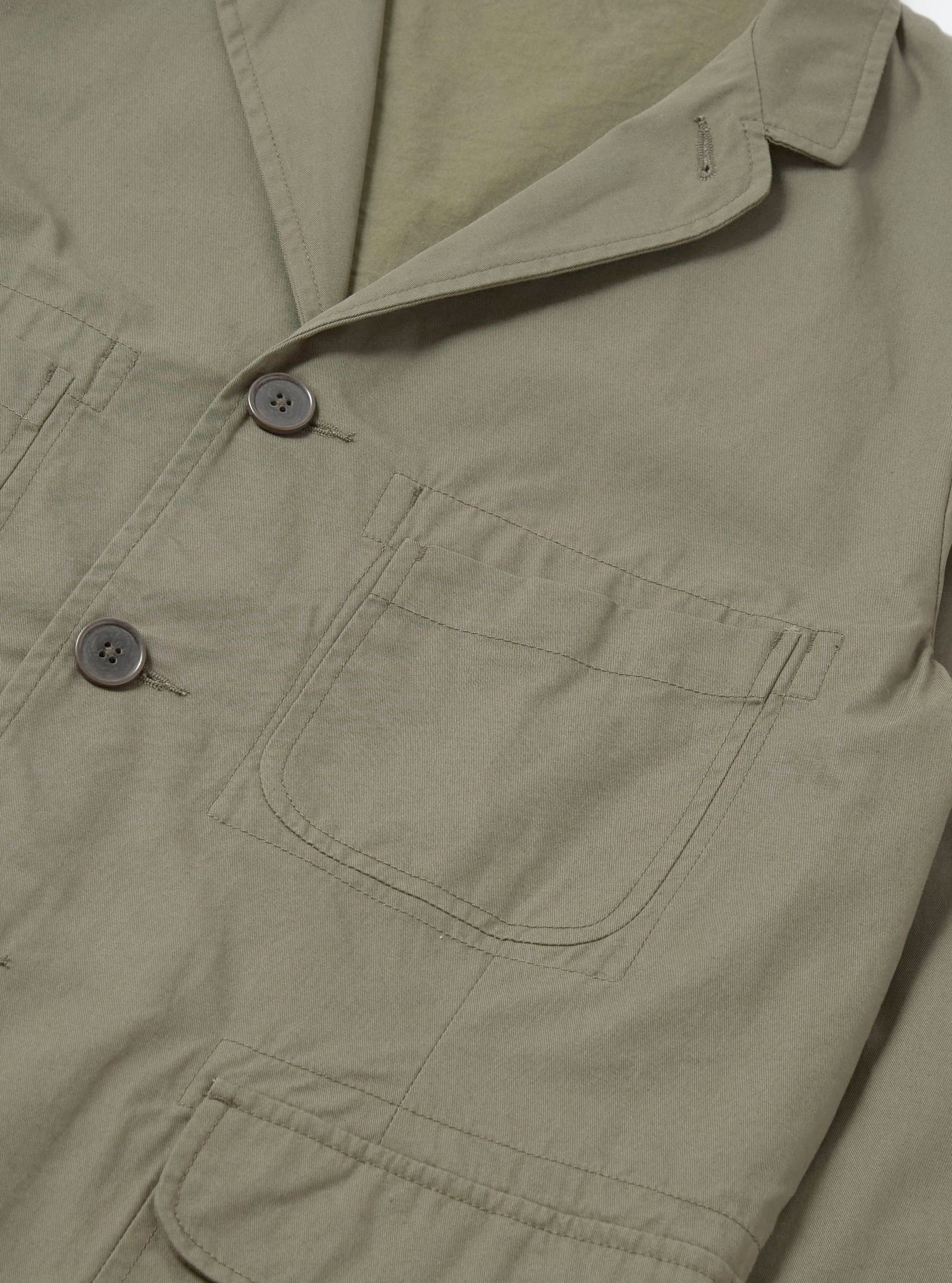 Khaki Diamond Twill Barra Jacket