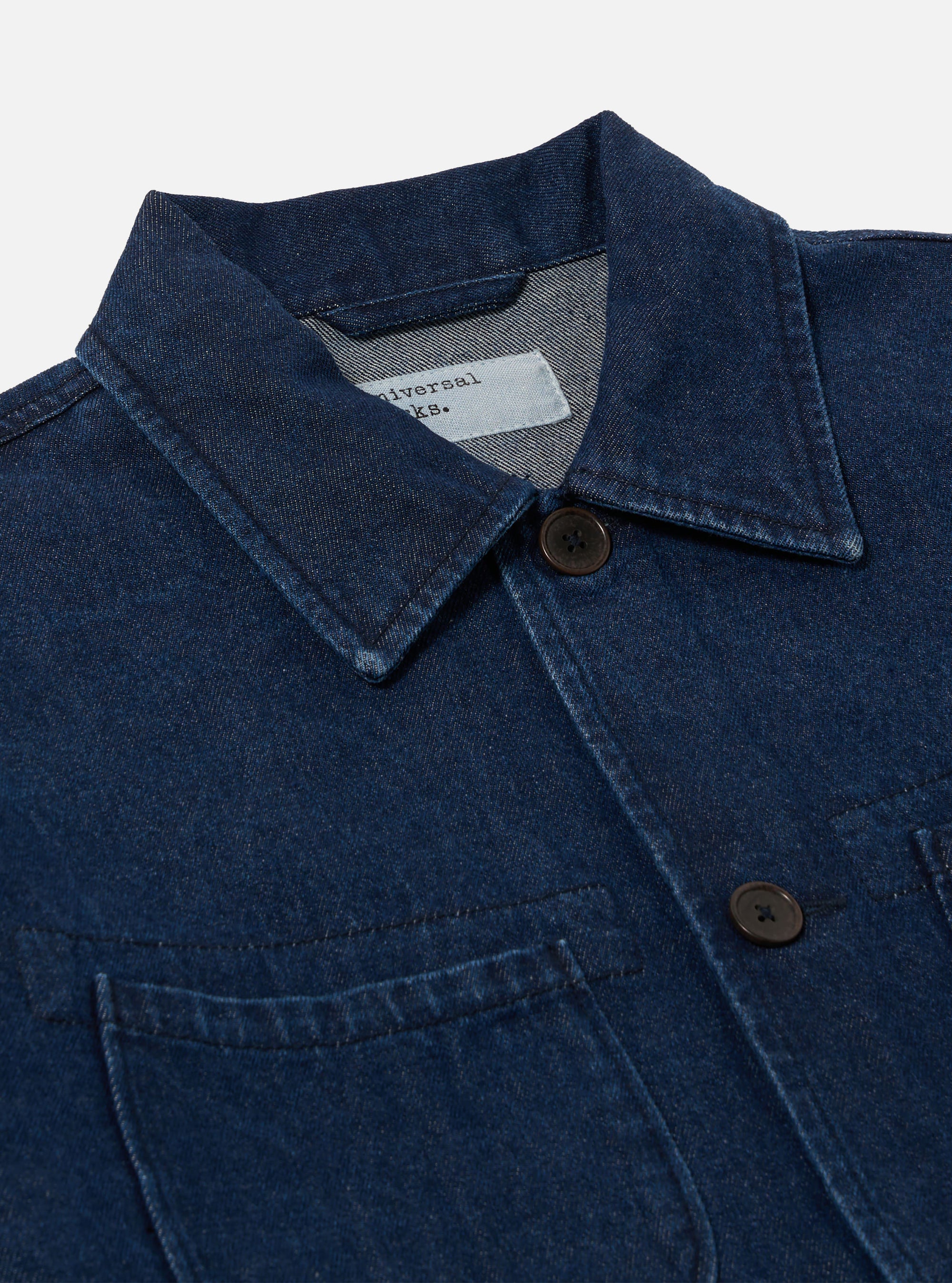 Indigo Work Denim Labour Jacket