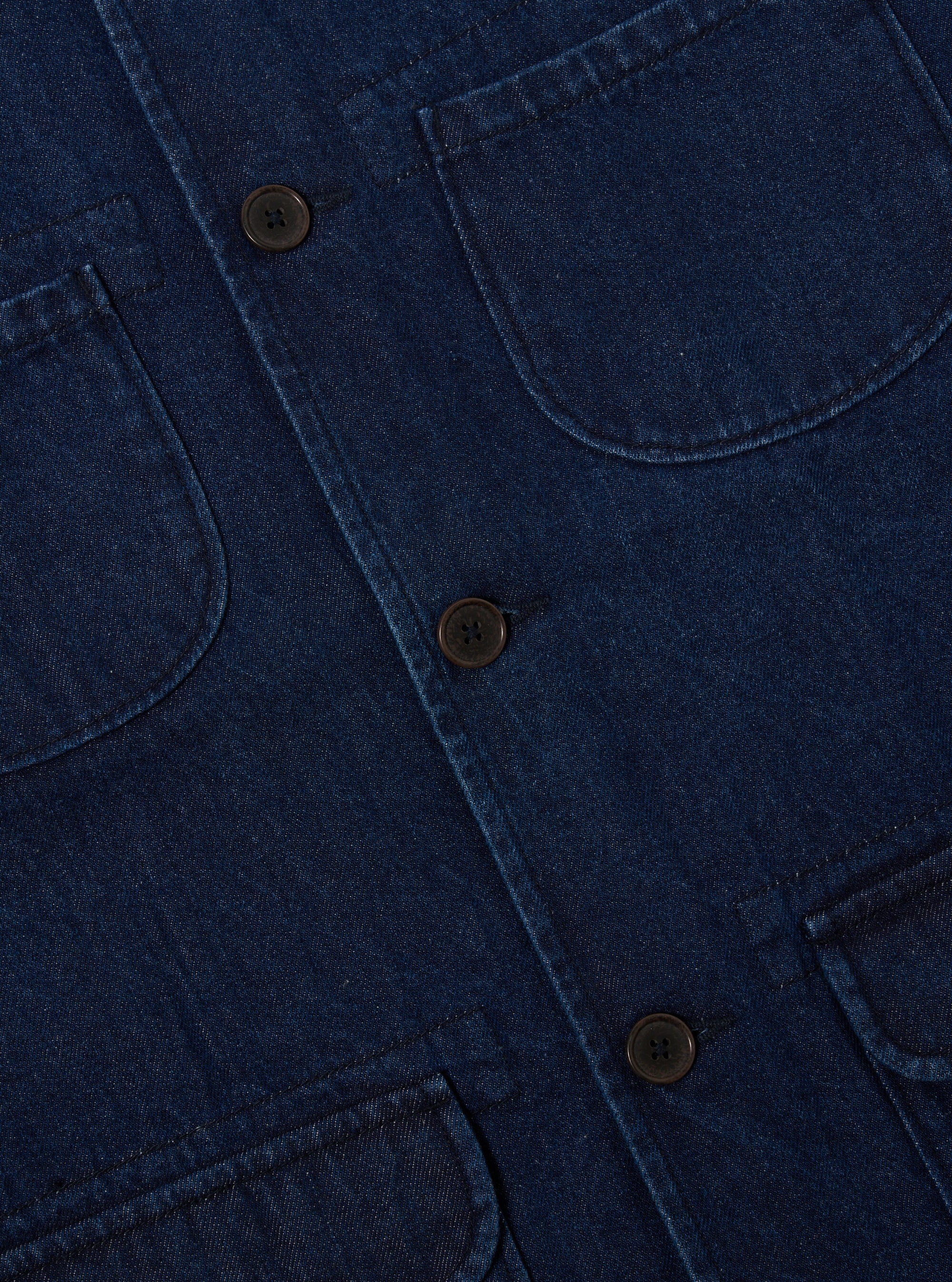 Indigo Work Denim Labour Jacket
