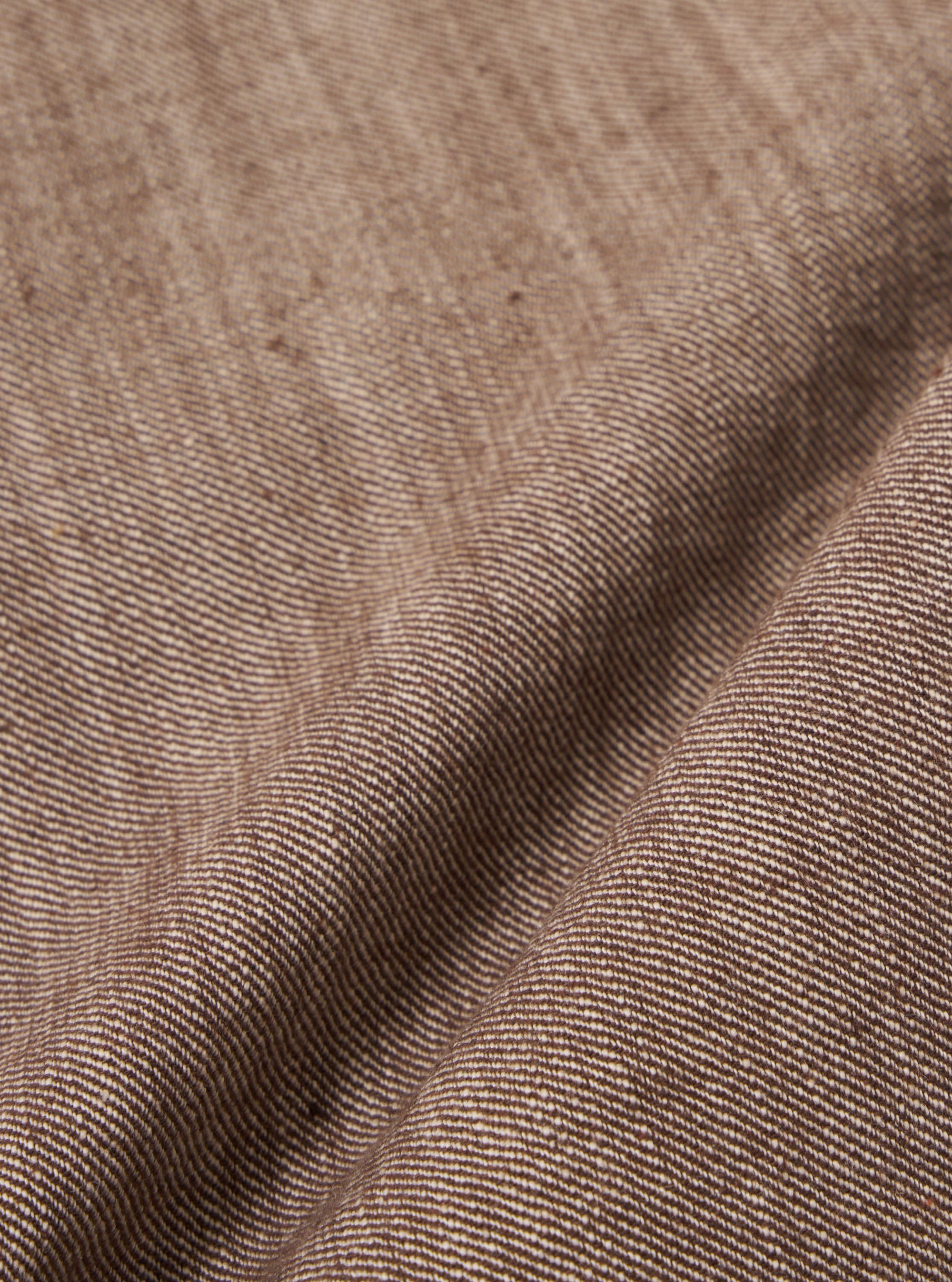 Brown Vintage Twill Weave Labour Jacket