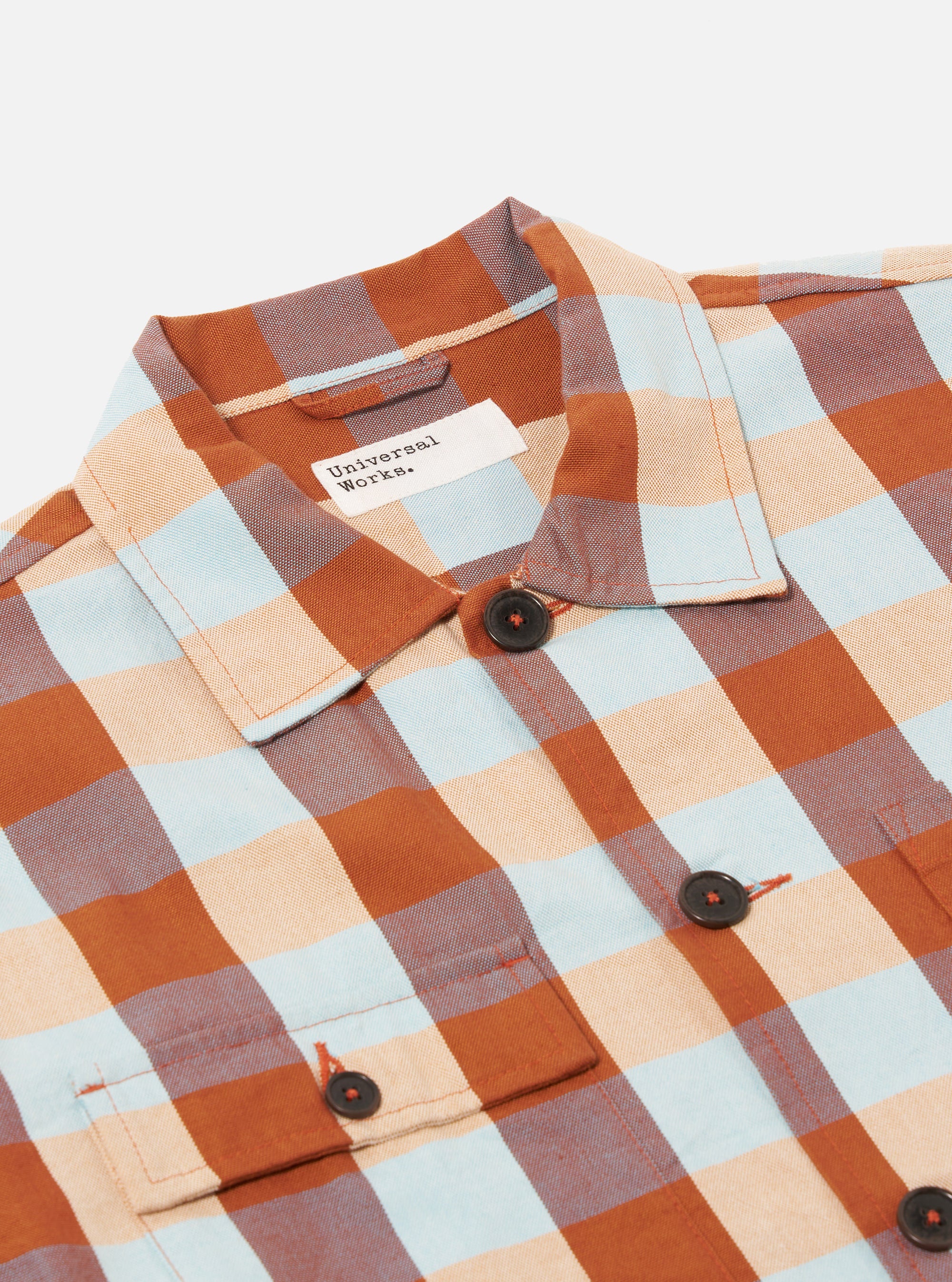 Multi Genoa Check Dockside Overshirt