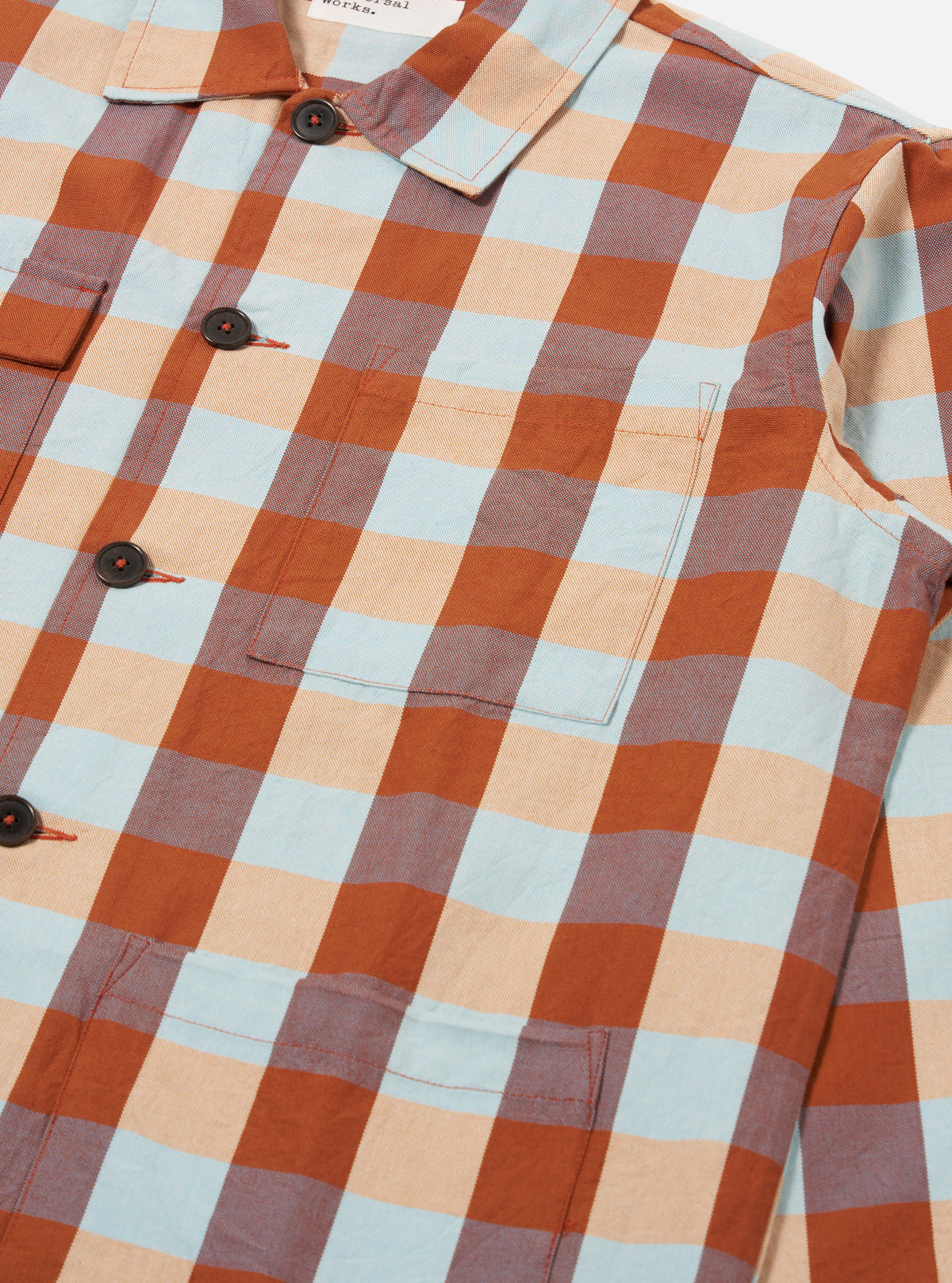 Multi Genoa Check Dockside Overshirt