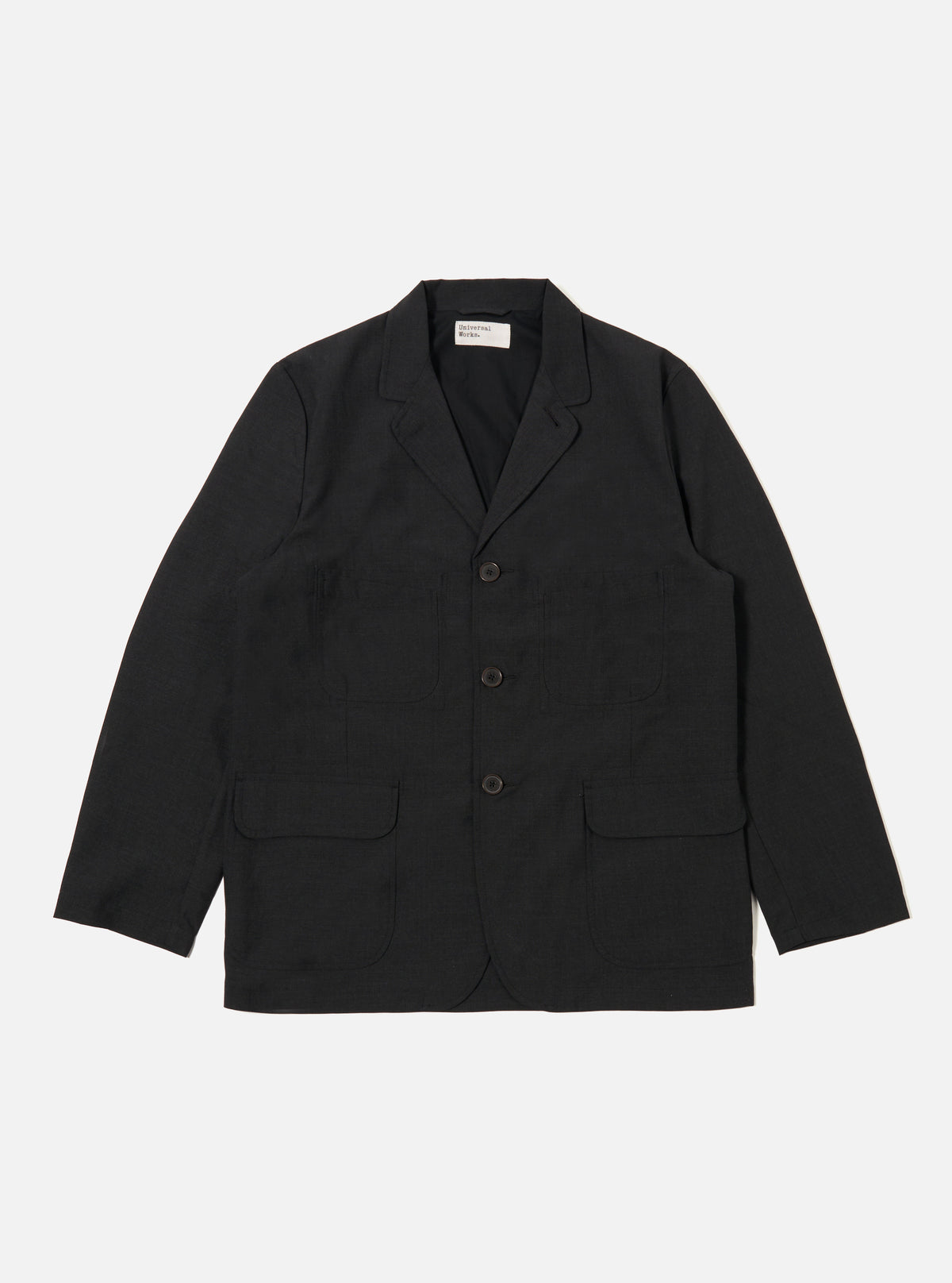Charcoal Tropical Suiting Barra Jacket