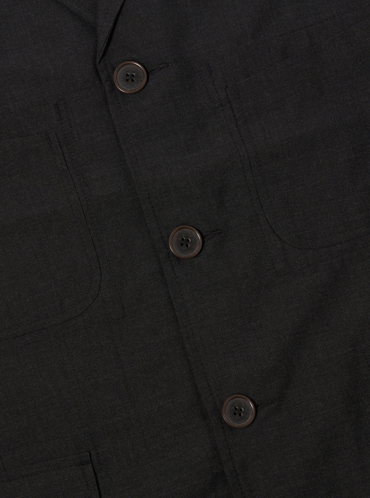 Charcoal Tropical Suiting Barra Jacket