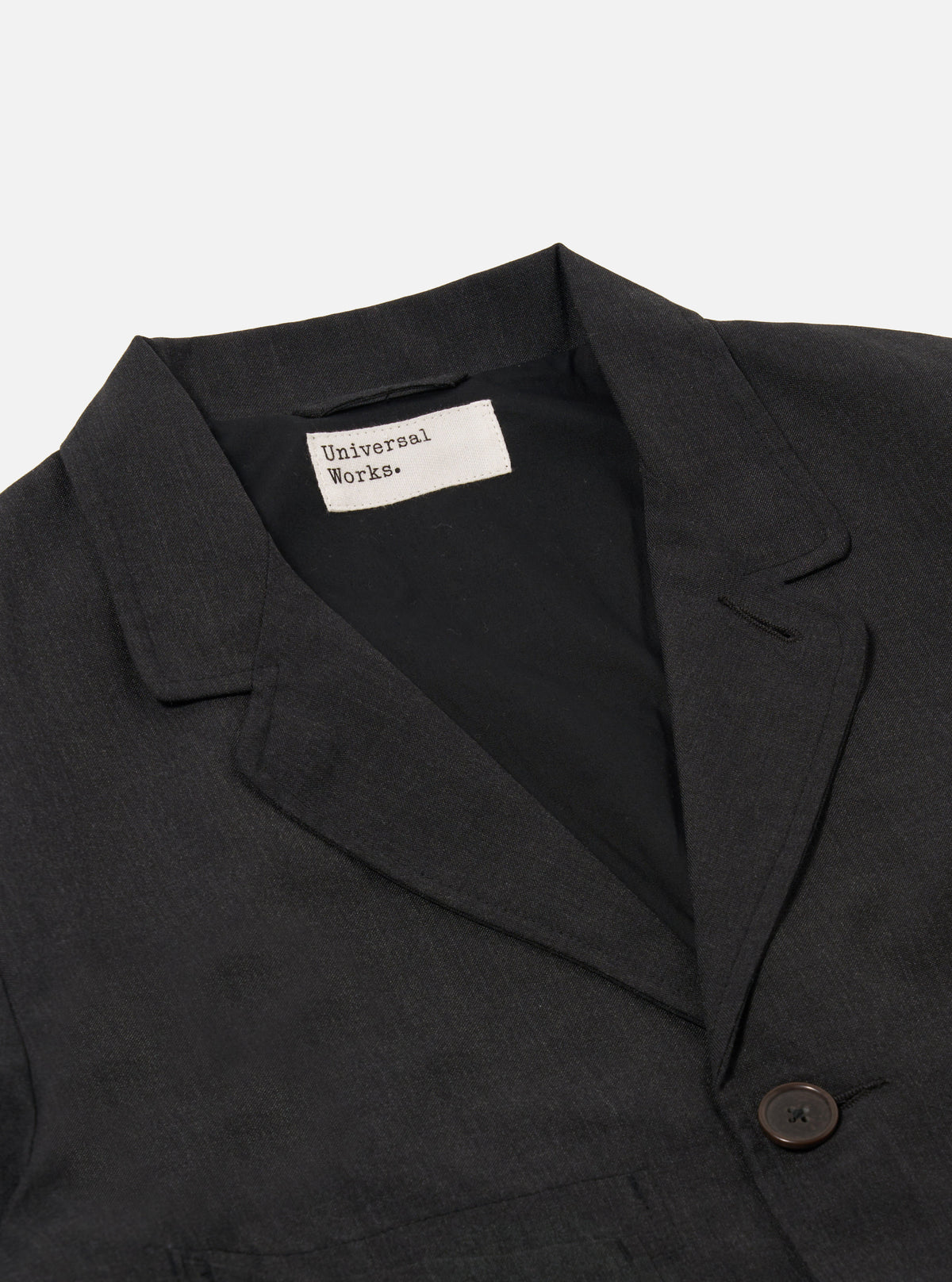Charcoal Tropical Suiting Barra Jacket