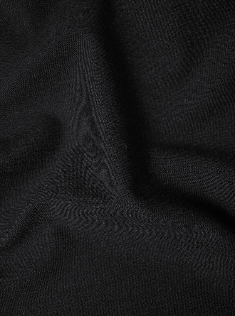 Charcoal Tropical Suiting Dutch Pant