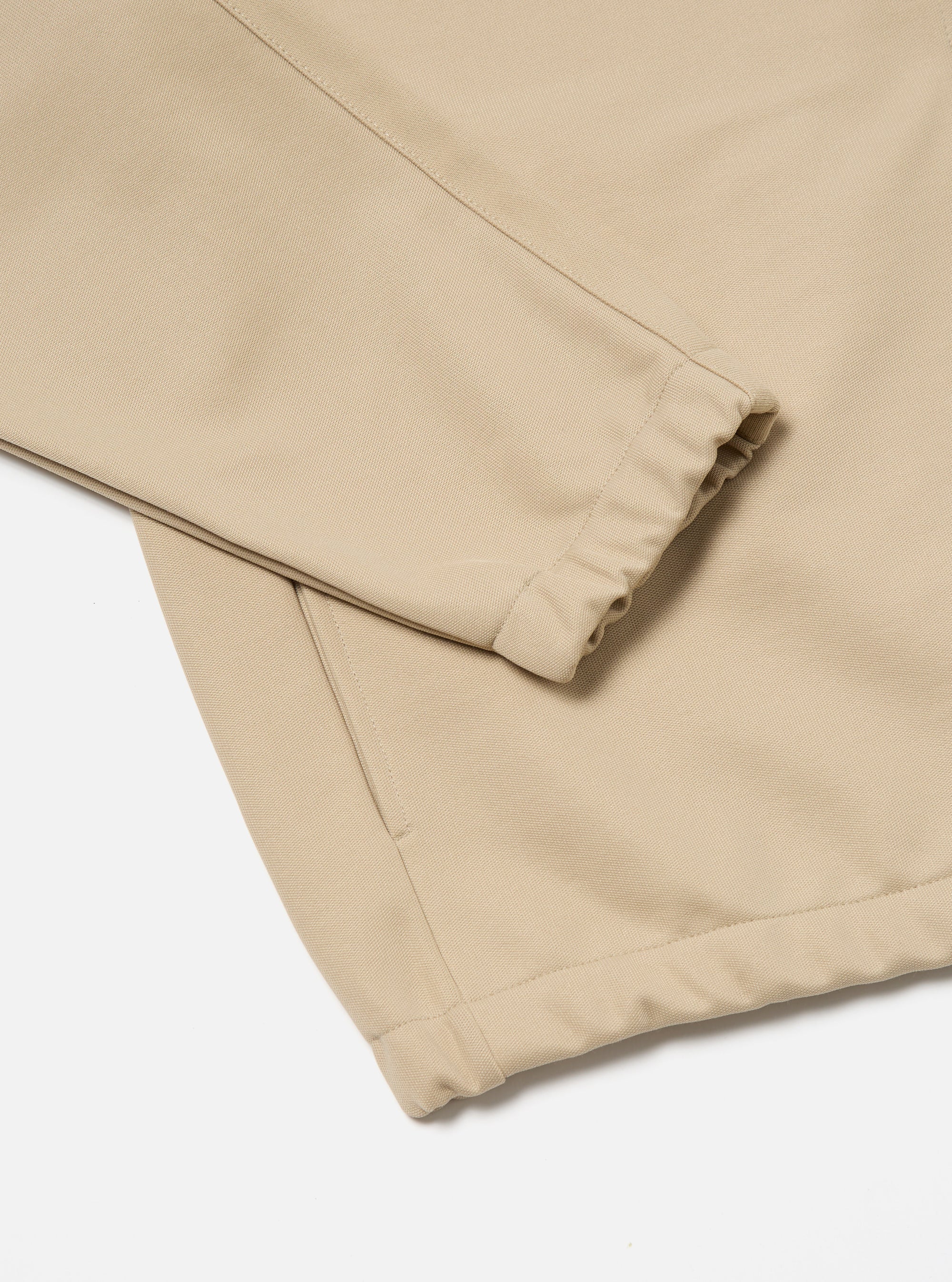 Sand Recycled Poly Organic Cotton Denis Track Top