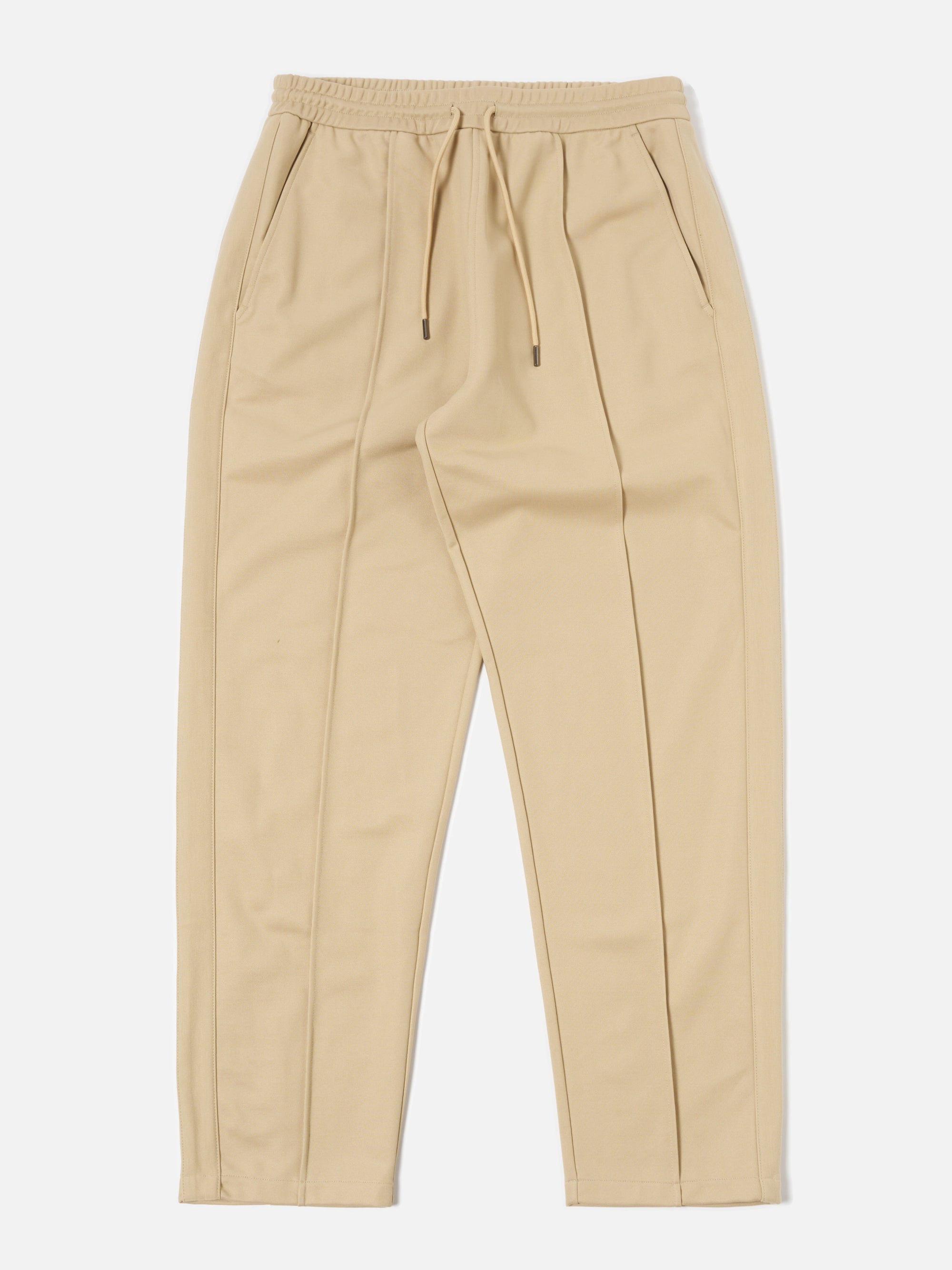 Sand Recycled Poly Organic Cotton Denis Track Trouser
