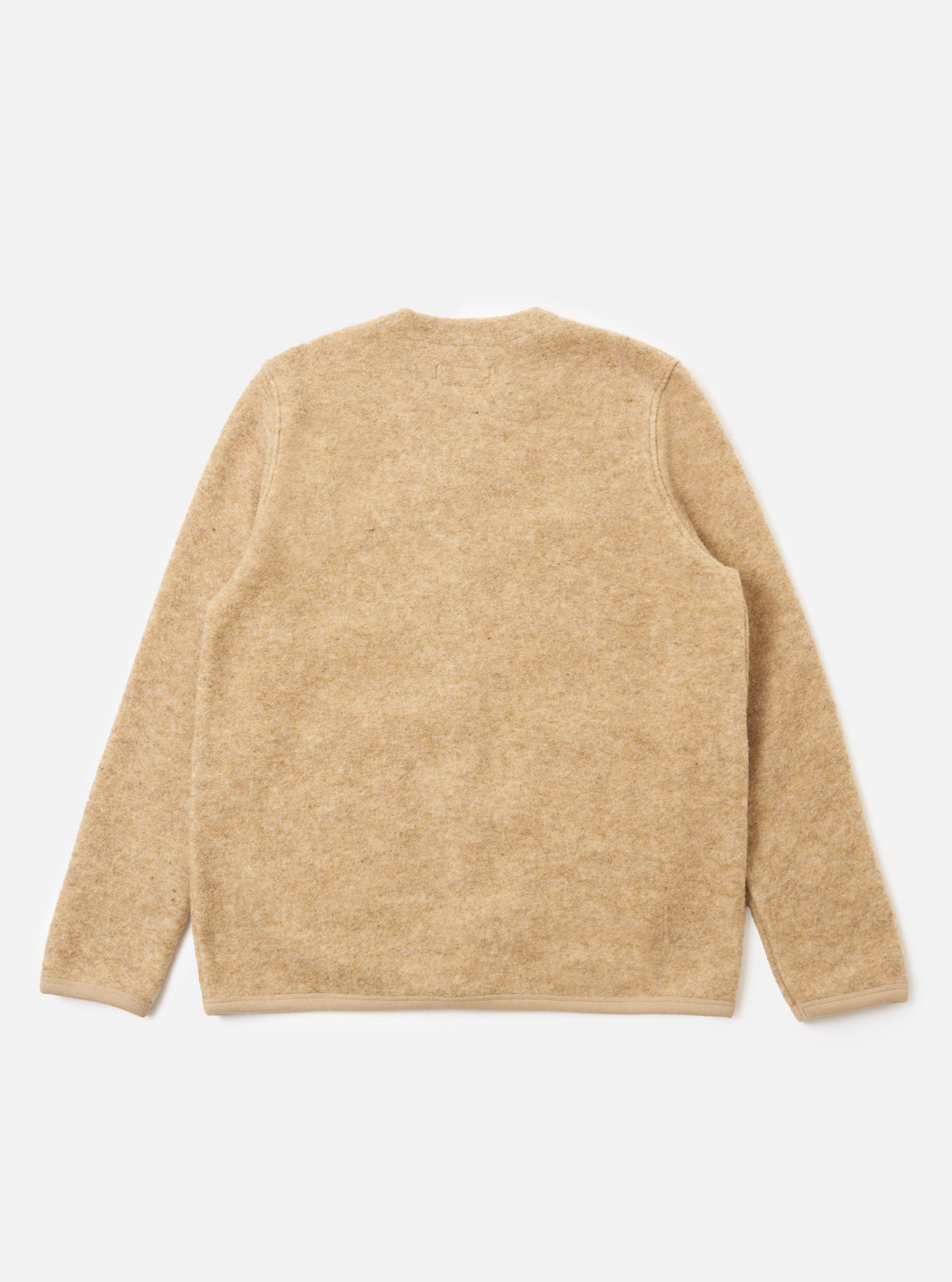 Stone Wool Fleece Cardigan