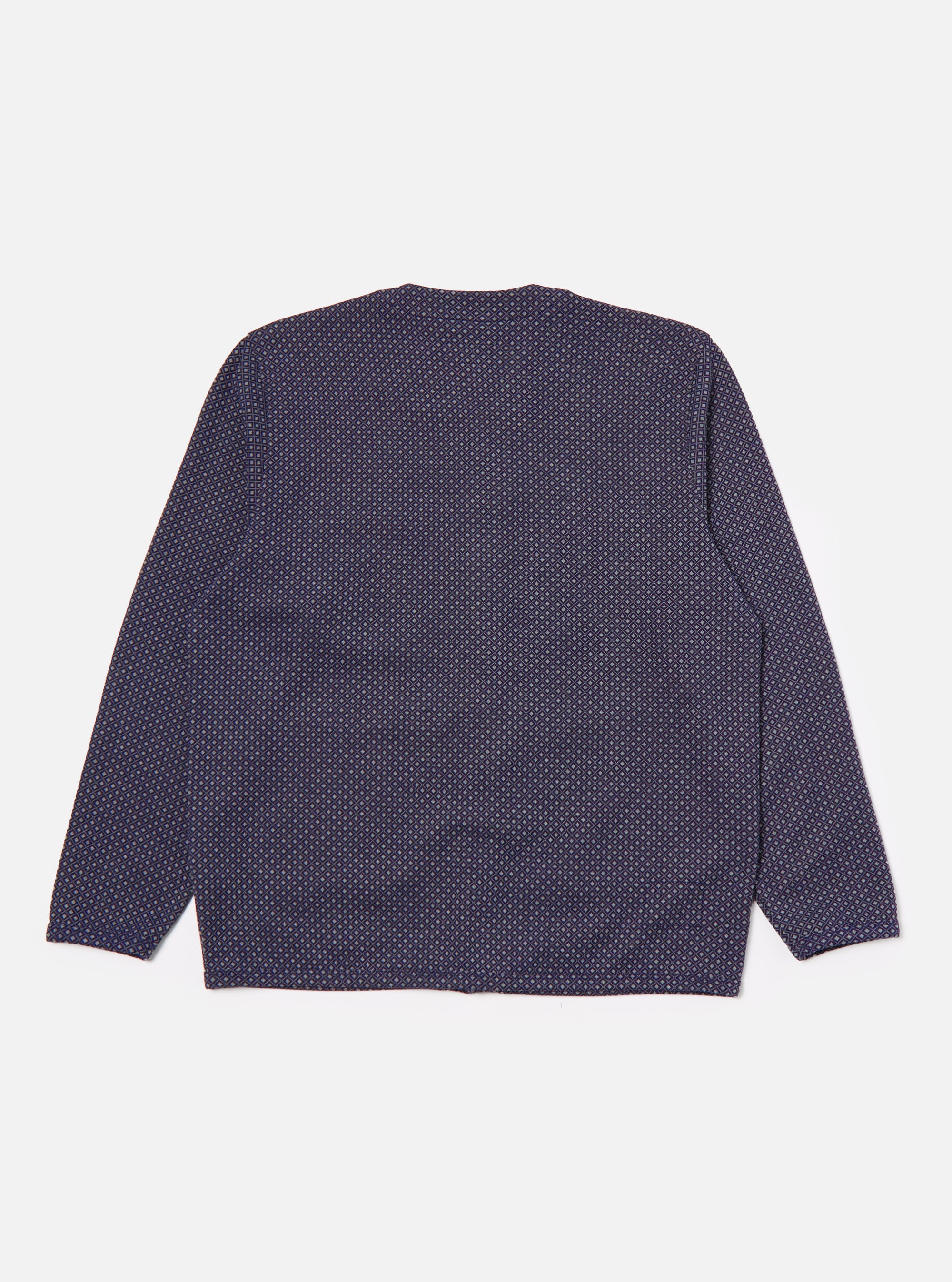 Navy Argyll Jersey Cardigan