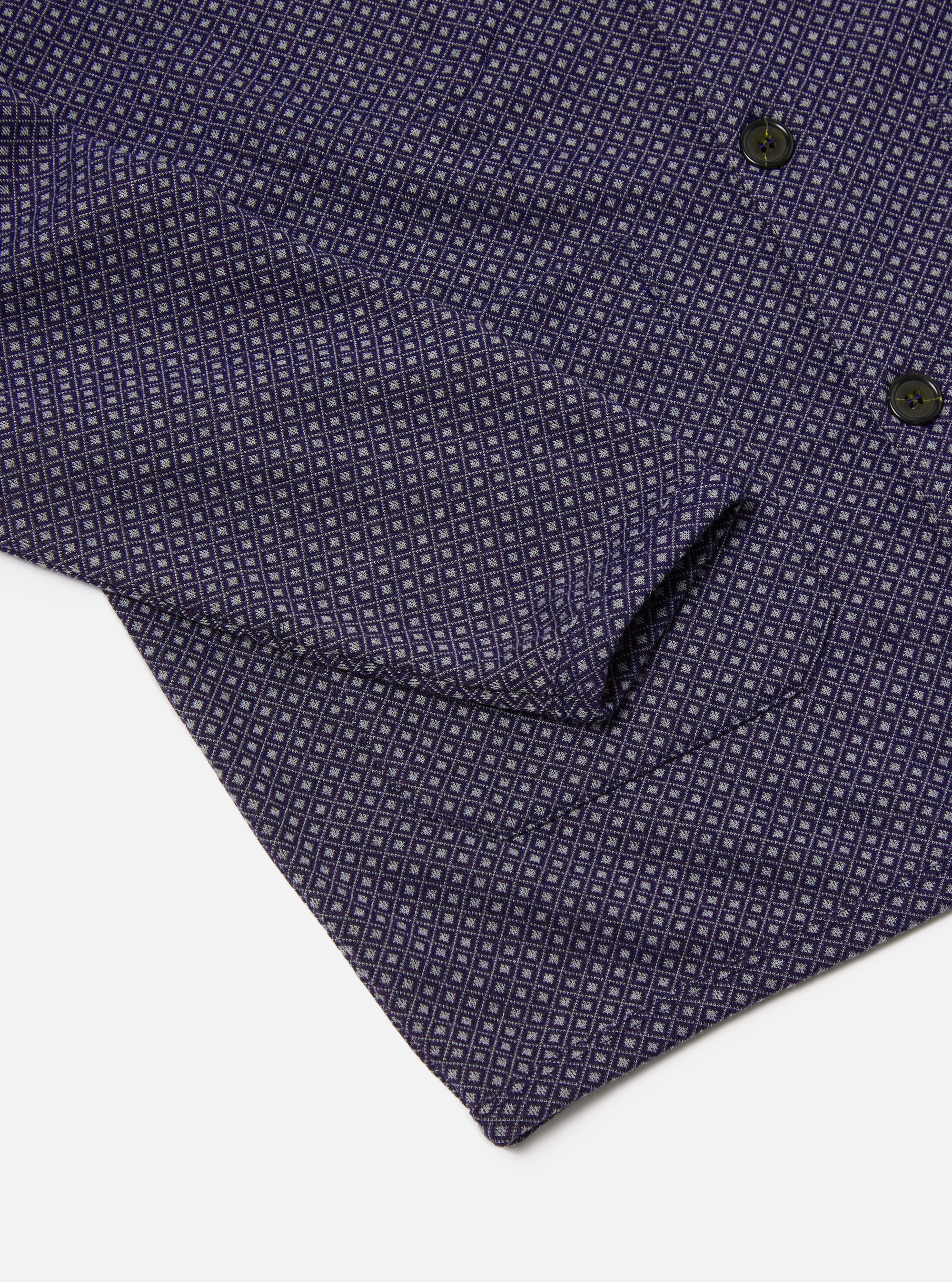 Navy Argyll Jersey Cardigan