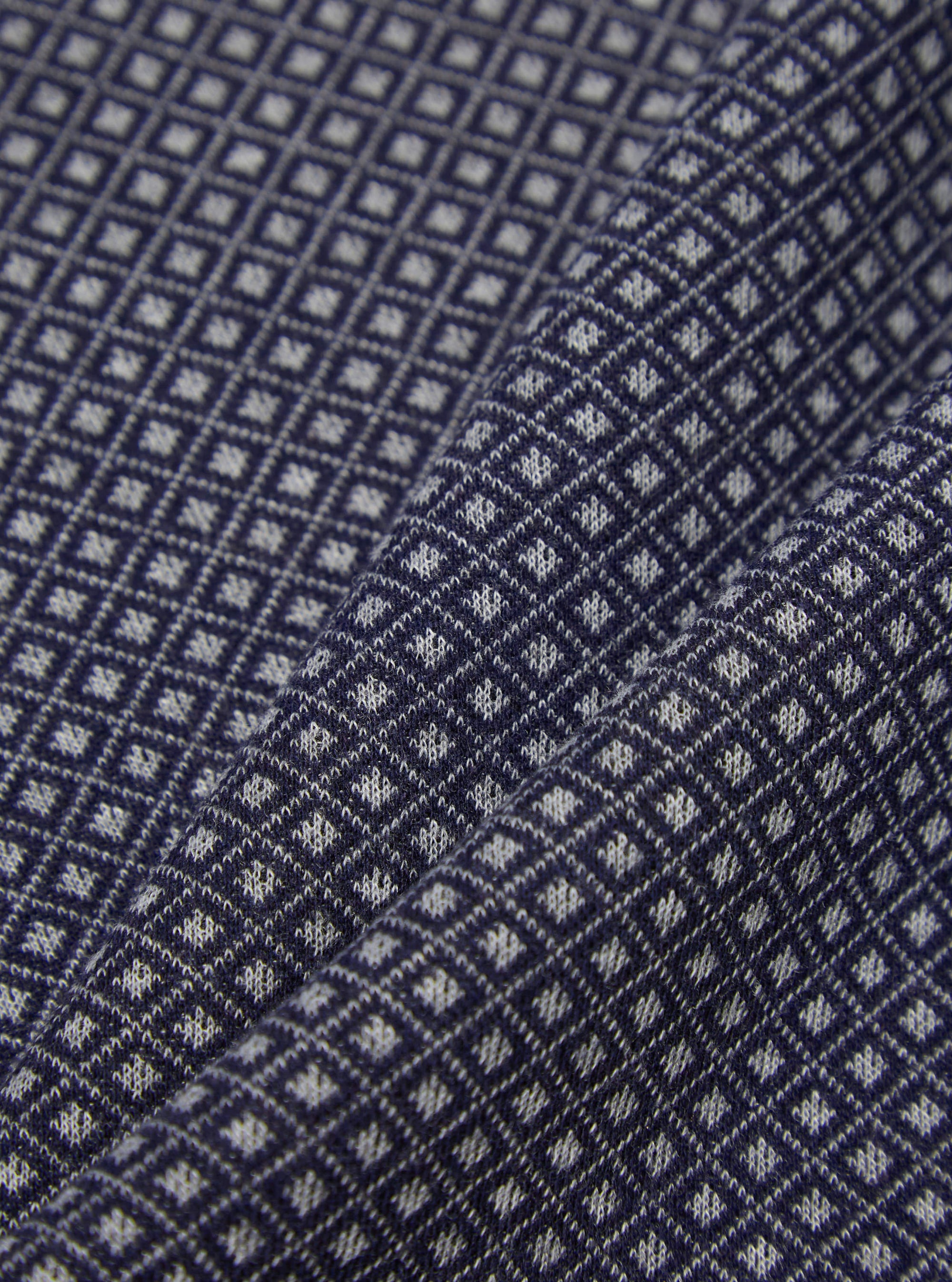 Navy Argyll Jersey Cardigan