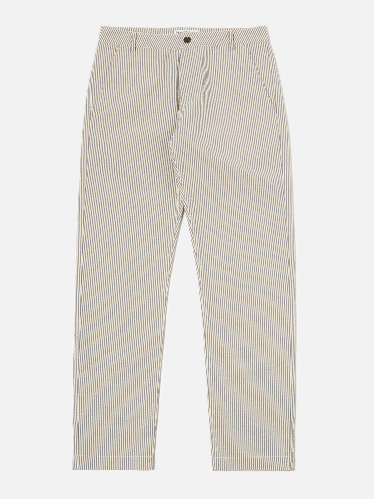 Grey Derby Stripe Military Chino