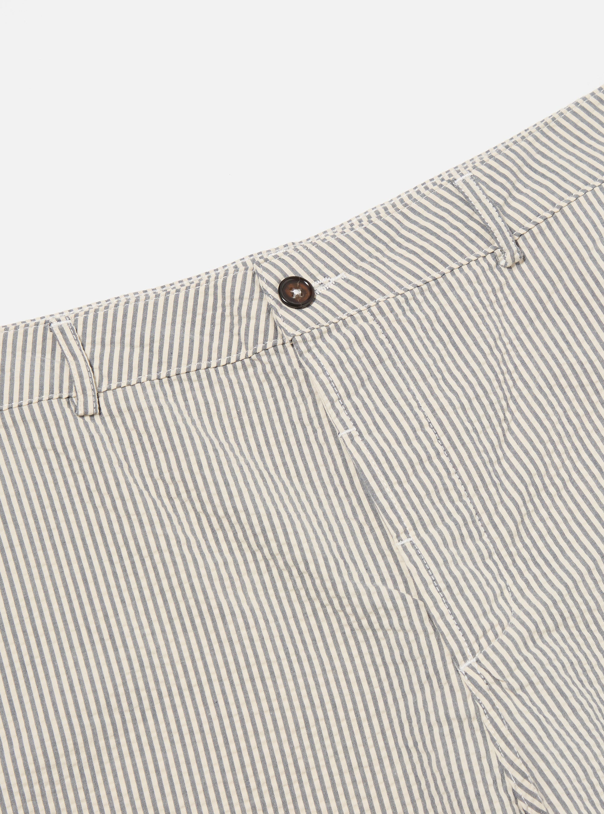 Grey Derby Stripe Military Chino