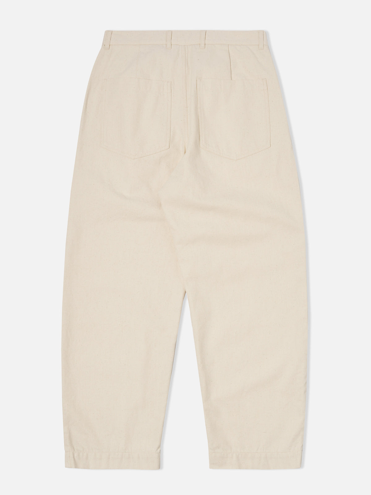 Ecru Recycled Cotton Duke Pant