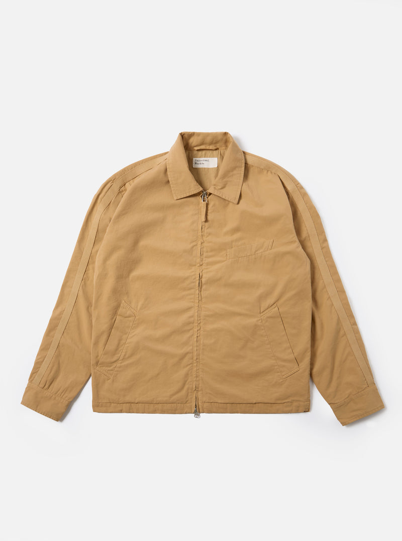 Dark Sand Summer Canvas Windcheater Jacket